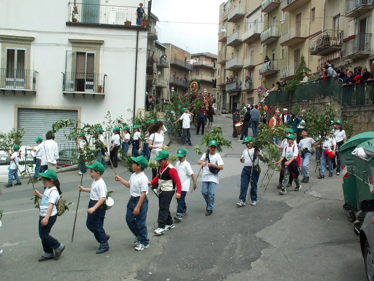 Photo showing: Troina, Festa dei Rami