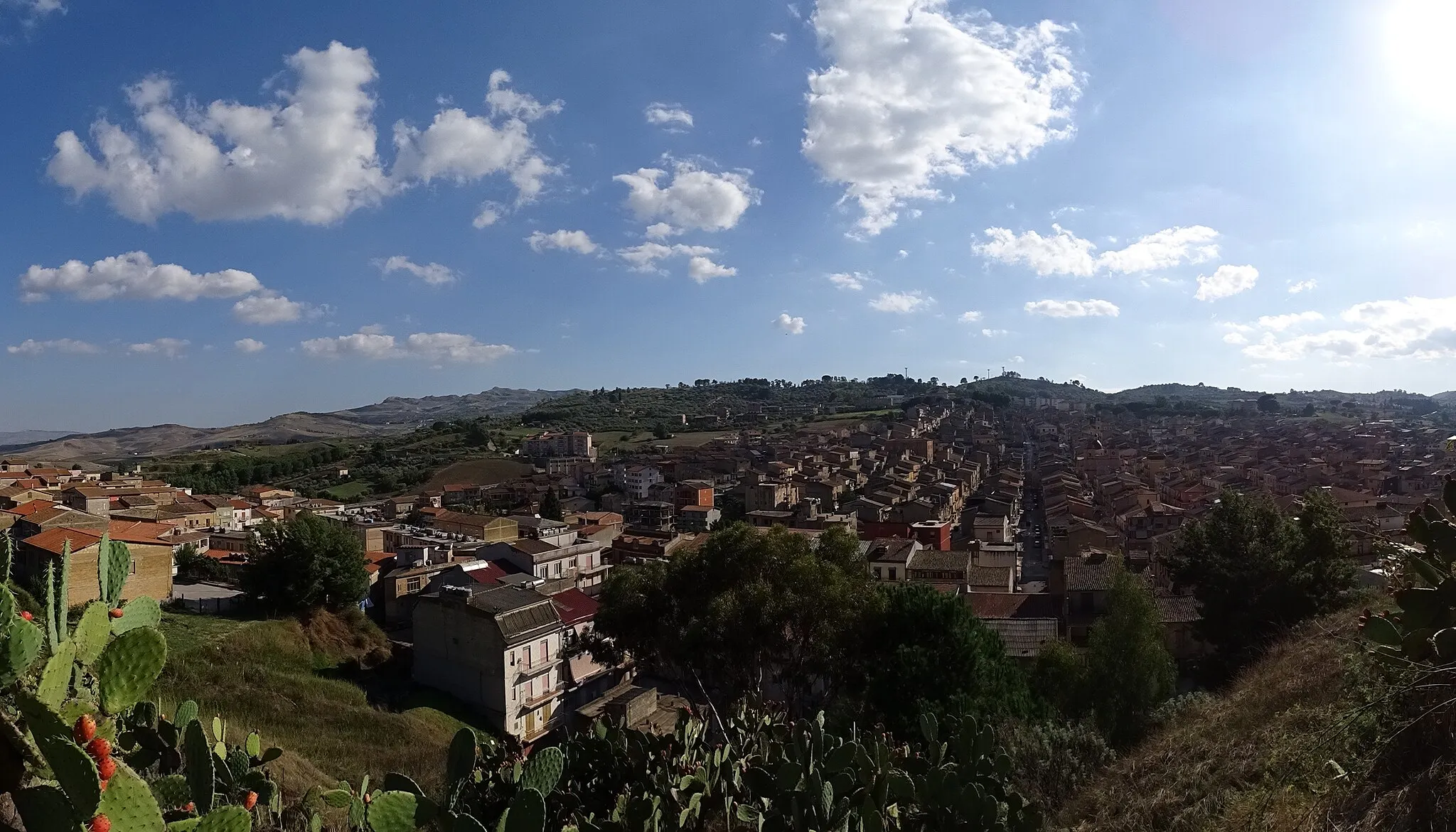 Photo showing: panorama of vallelunga pratameno