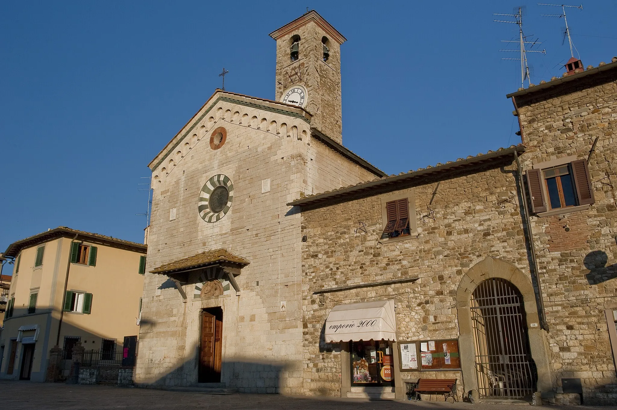 Photo showing: Pieve di Santa Maria ad Antella (Bagno a Ripoli)