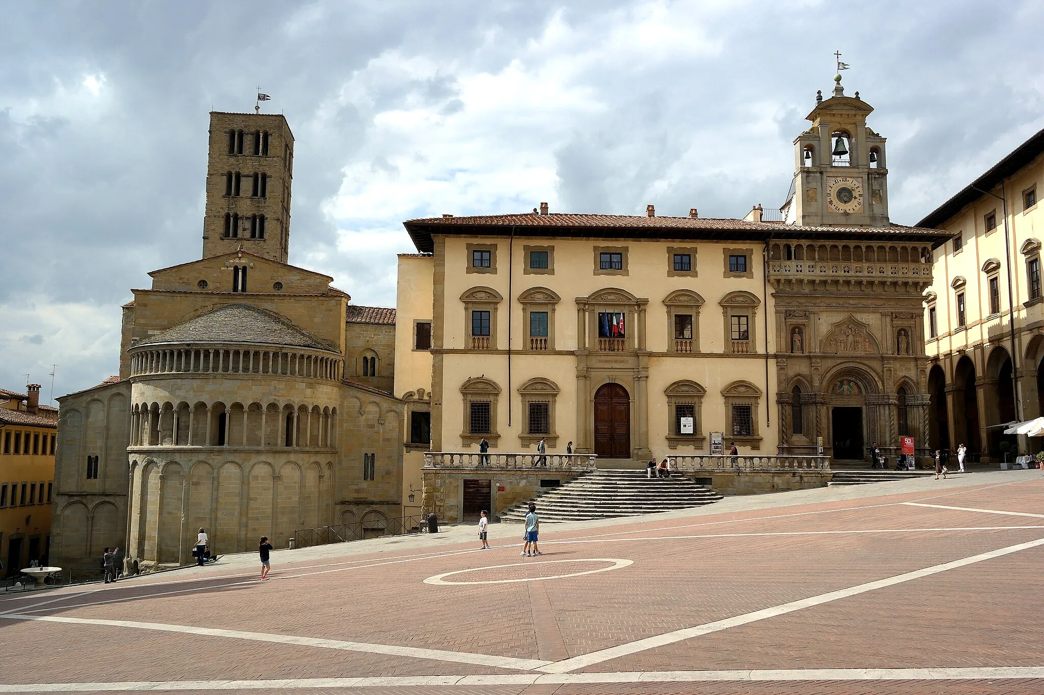 Photo showing: Piazza Grande ad Arezzo