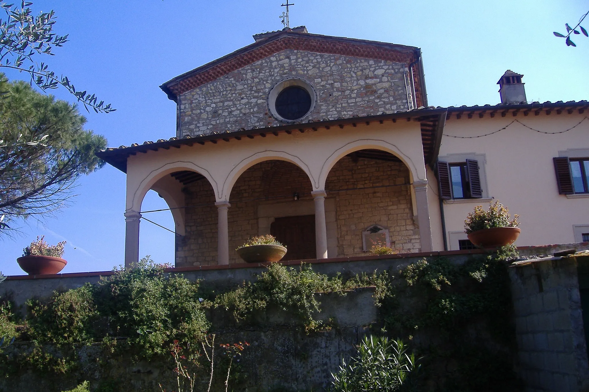 Photo showing: Foto personale,facciata della Chiesa di Santa Maria a Quarto, Bagno a Ripoli, Marzo 2007.
Licensing
Categoria:Bagno a Ripoli
