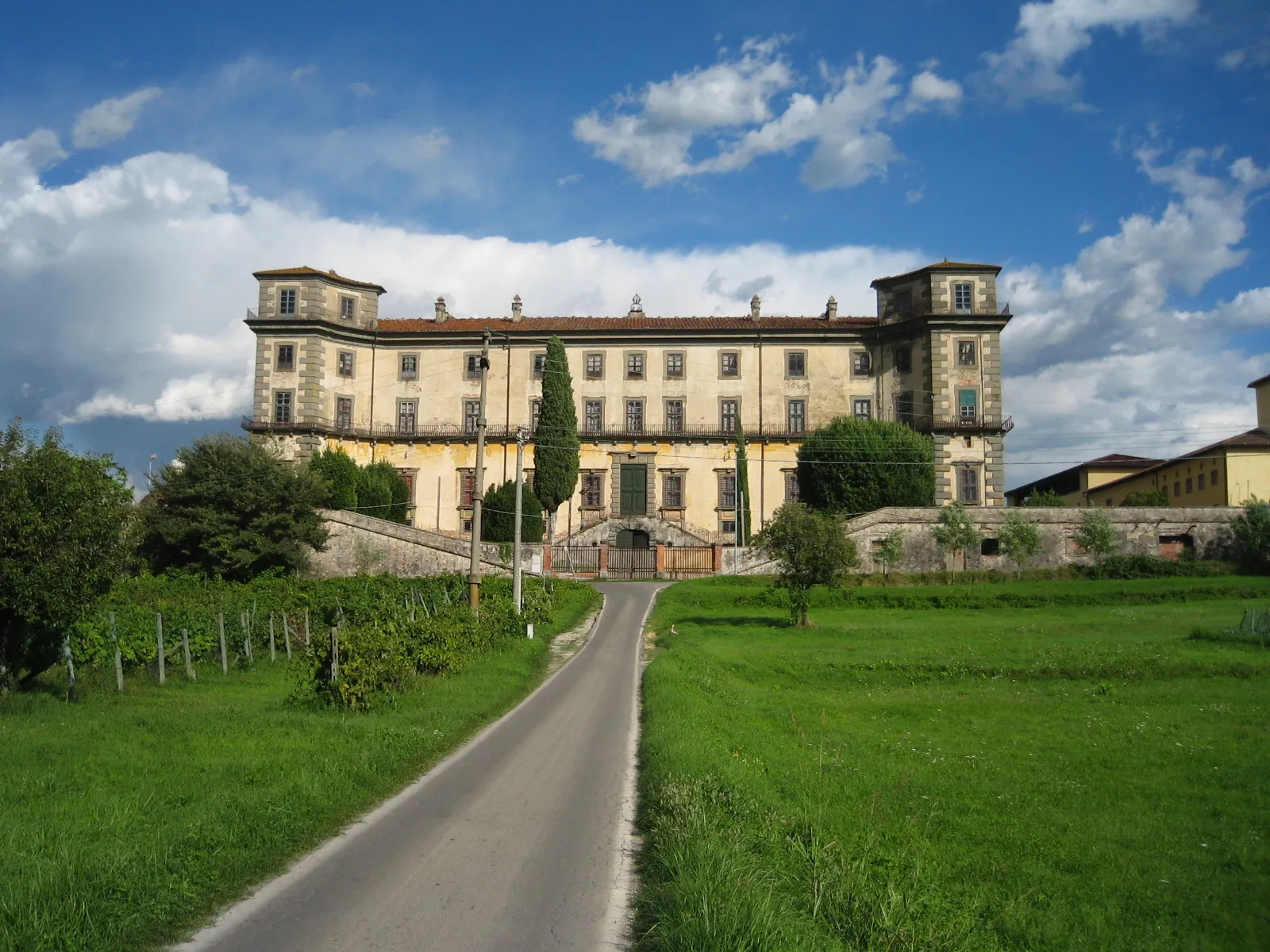 Photo showing: Villa Bellavista (Borgo a Buggiano), back