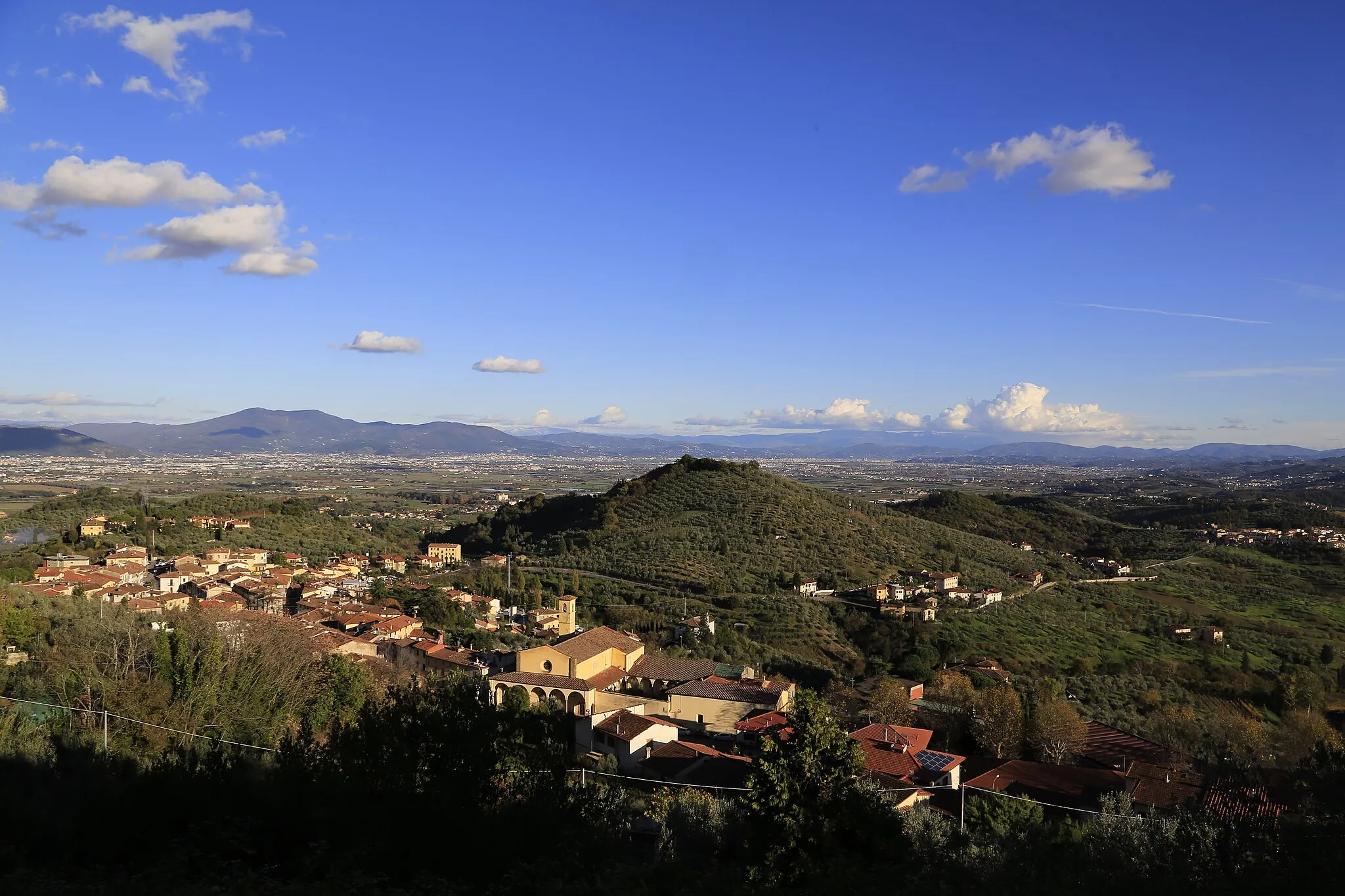 Photo showing: Panorama da Carmignano