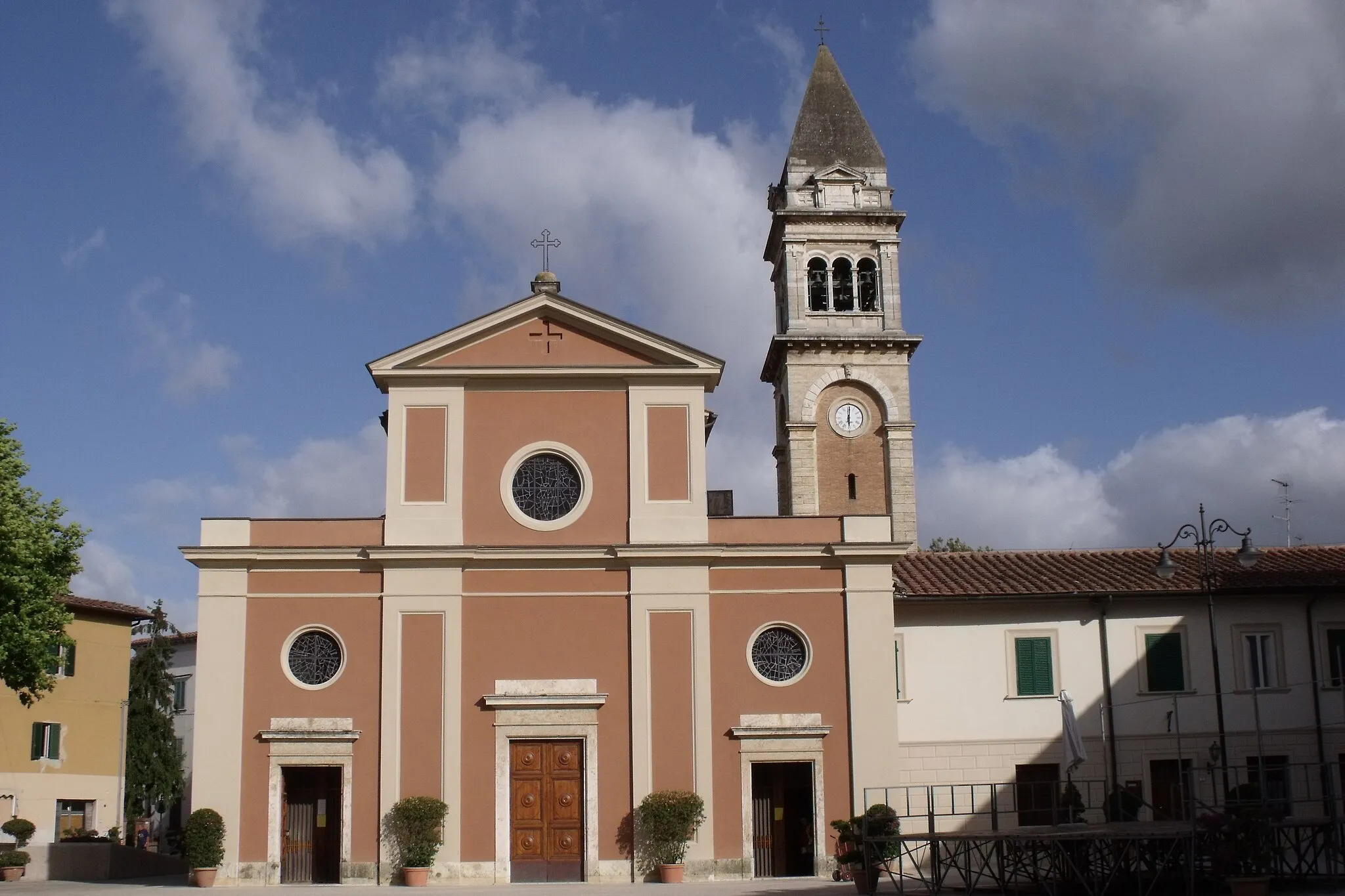 Photo showing: Church Chiesa di Santa Maria Assunta in Casciana Terme, Province of Pisa, Tuscany, Italy