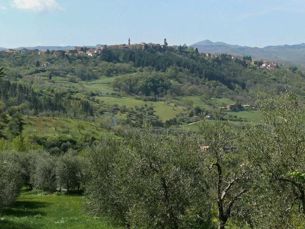 Photo showing: Castel del Piano, view