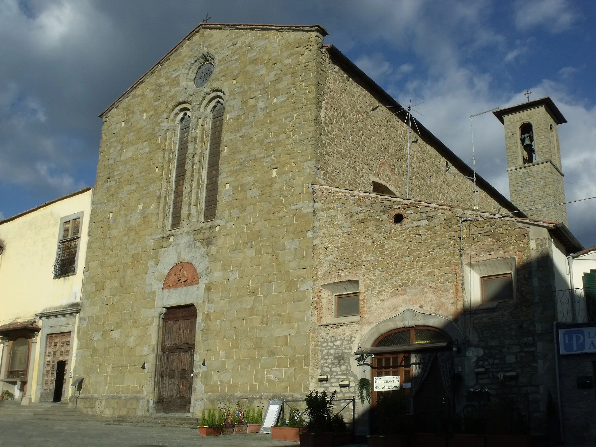 Photo showing: Church San Francesco in the city center of Castiglion Fiorentino, Province of Arezzo, Tuscany, Italy