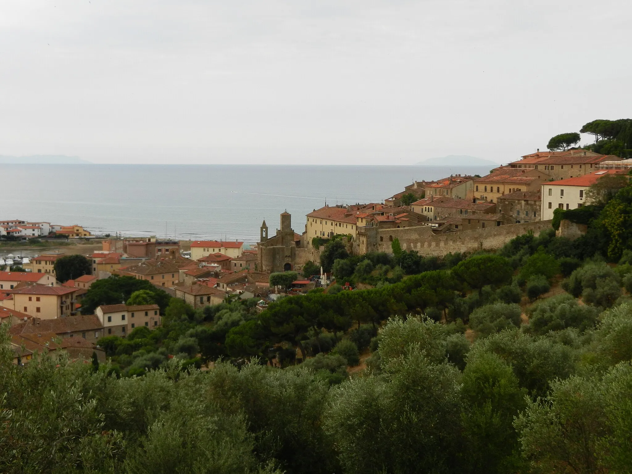 Photo showing: ripida circonvallazione attorno a Castiglione della Pescaia