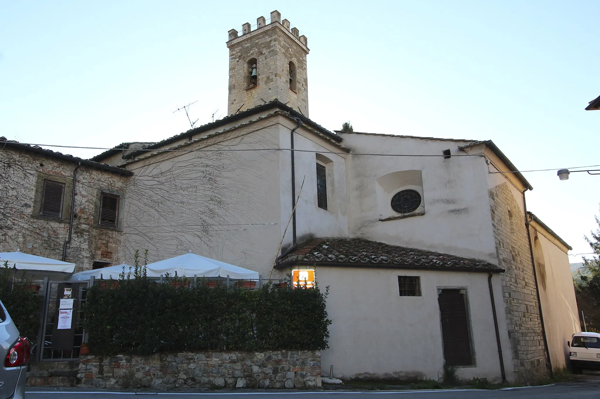 Photo showing: Church Santa Maria, Cavriglia, Province of Arezzo, Tuscany, Italy