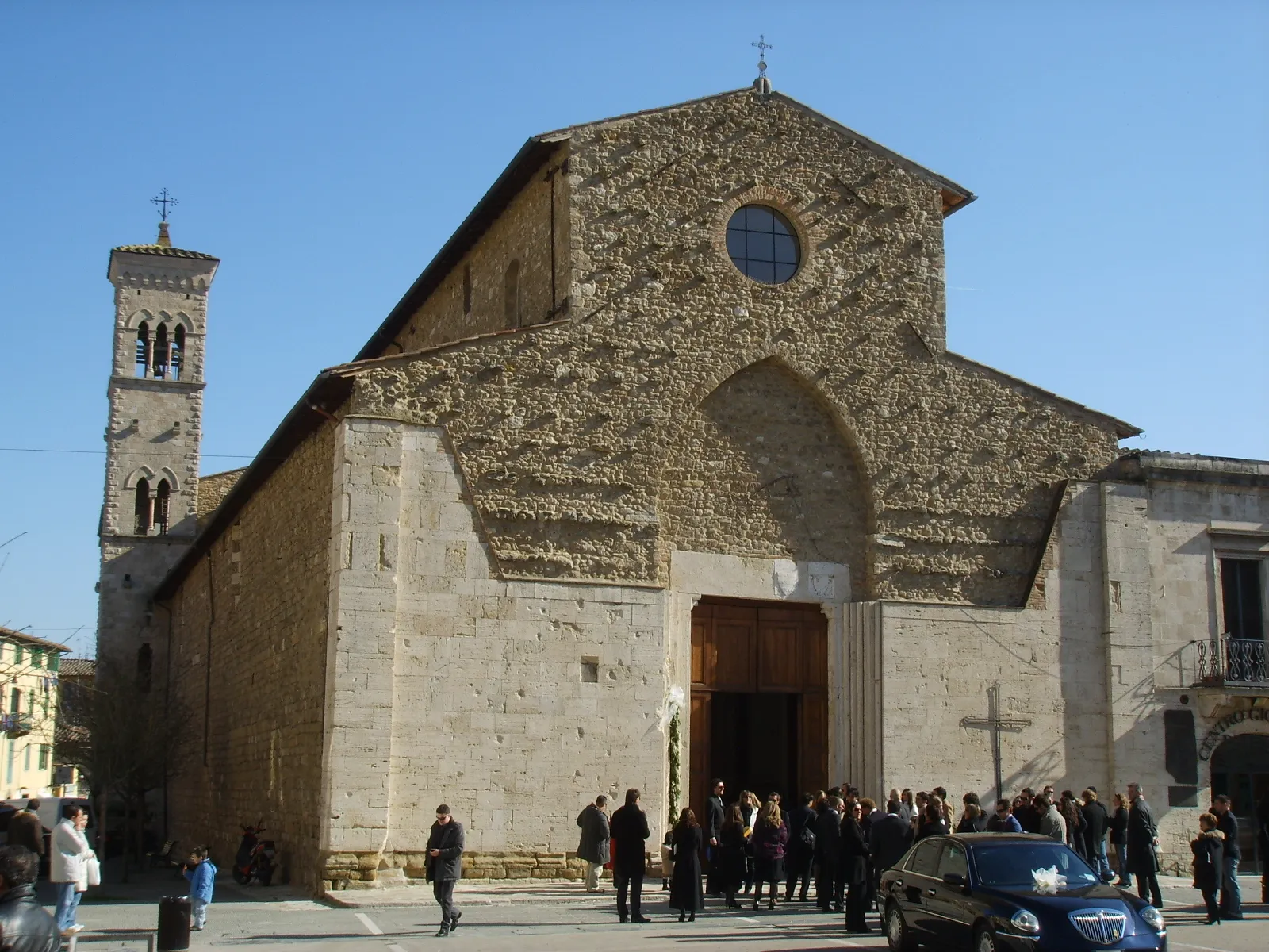 Photo showing: Colle valdelsa, chiesa di sant'agostino