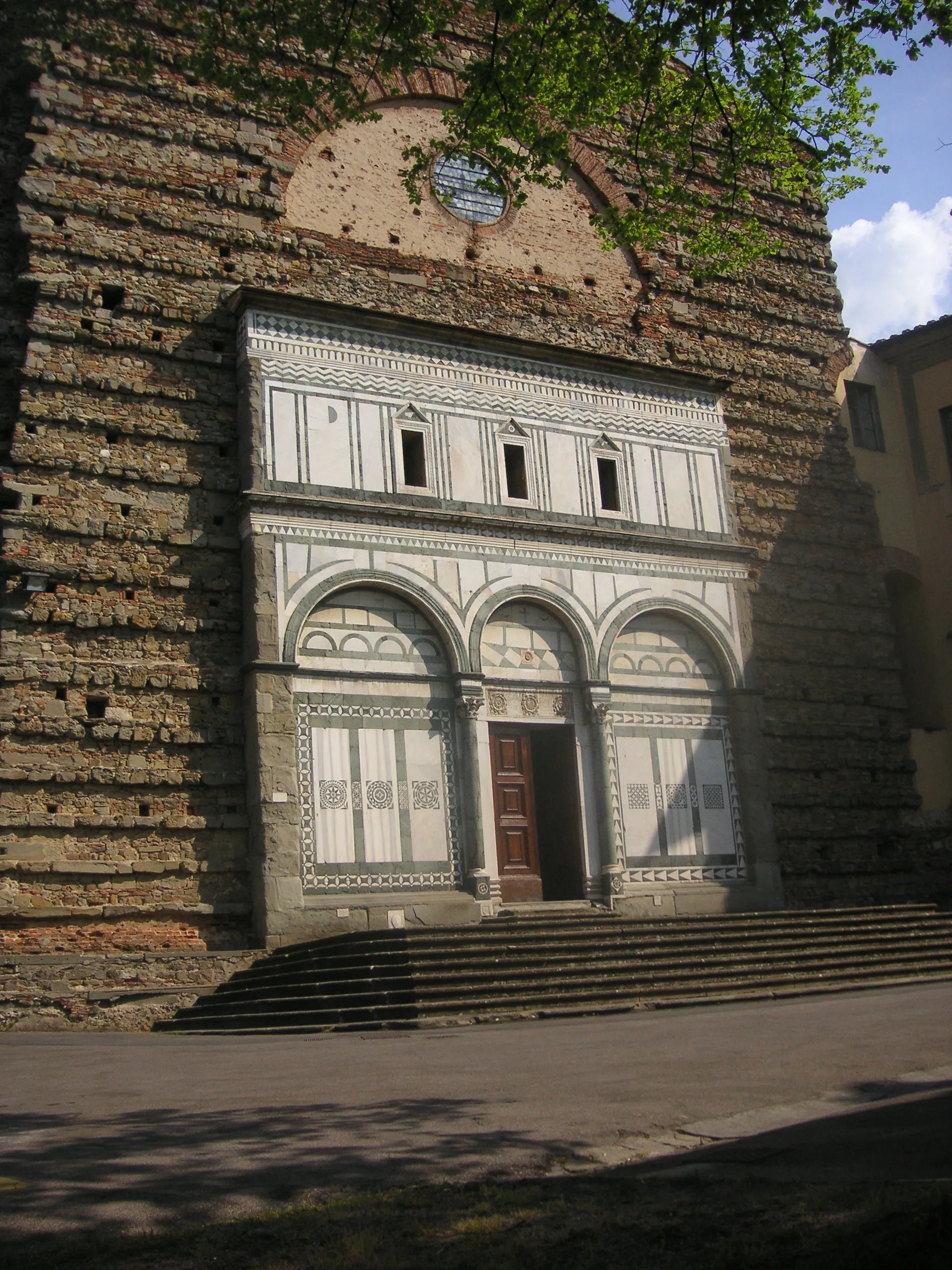 Photo showing: facciata della Badia Fiesolana