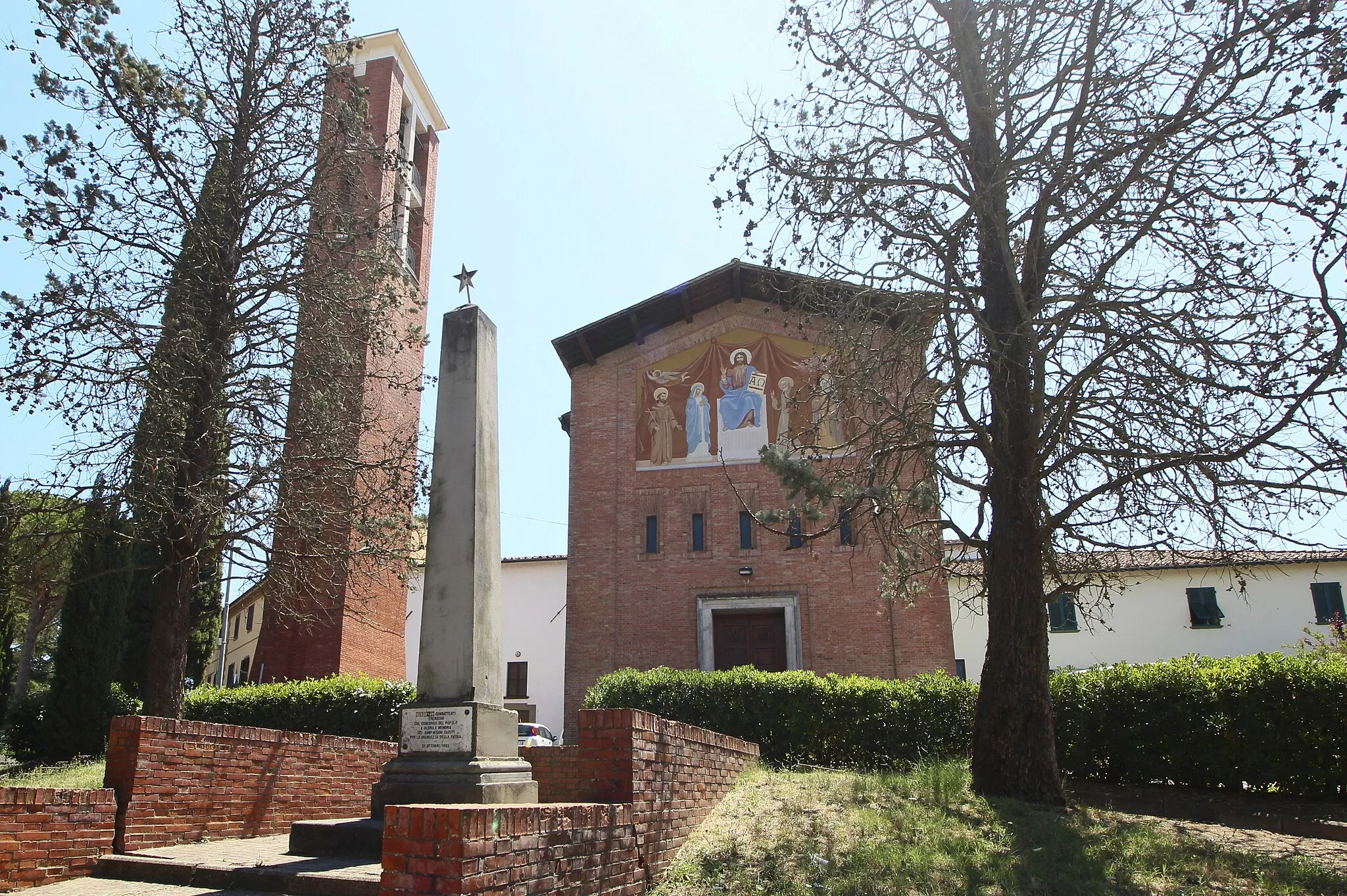 Photo showing: Church San Matteo, La Rotta, hamlet of Pontedera, Province of Pisa, Tuscany, Italy
