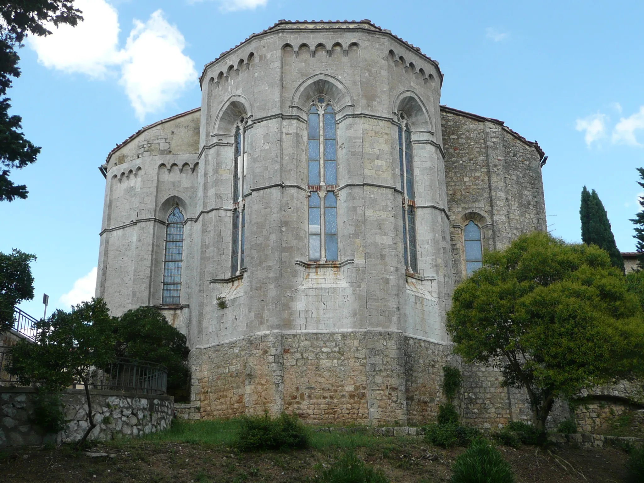 Photo showing: Choransicht von S. Agostino in Massa Marittima