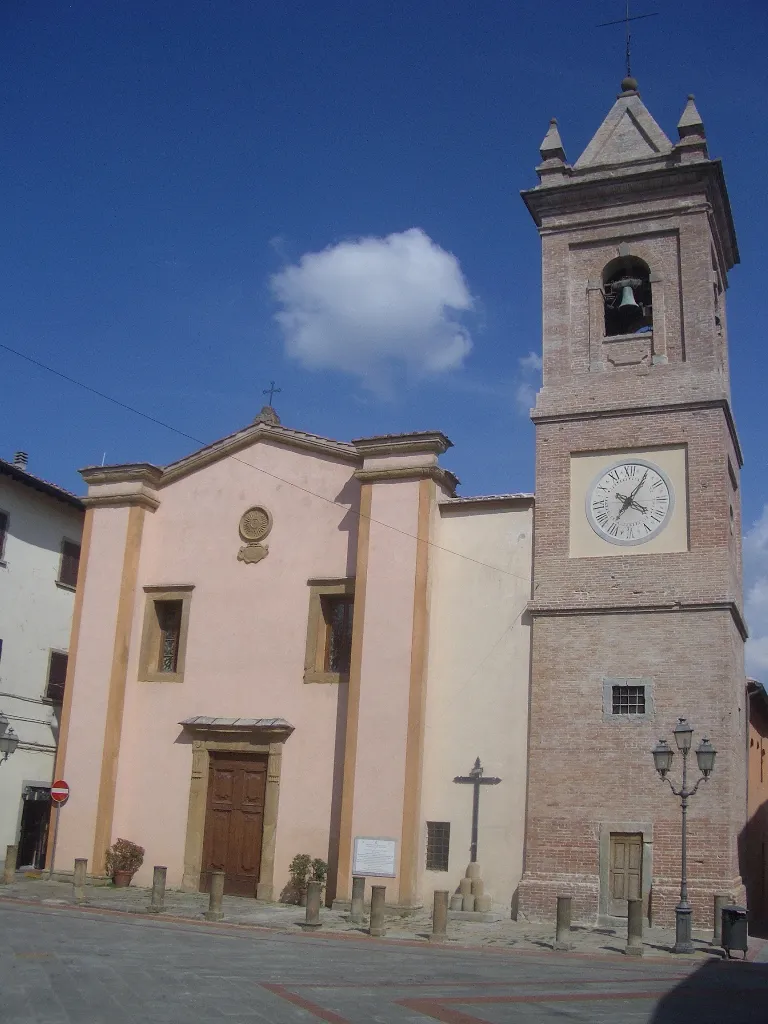 Photo showing: San Regolo Church in Montaione (Province of Florence), Italy