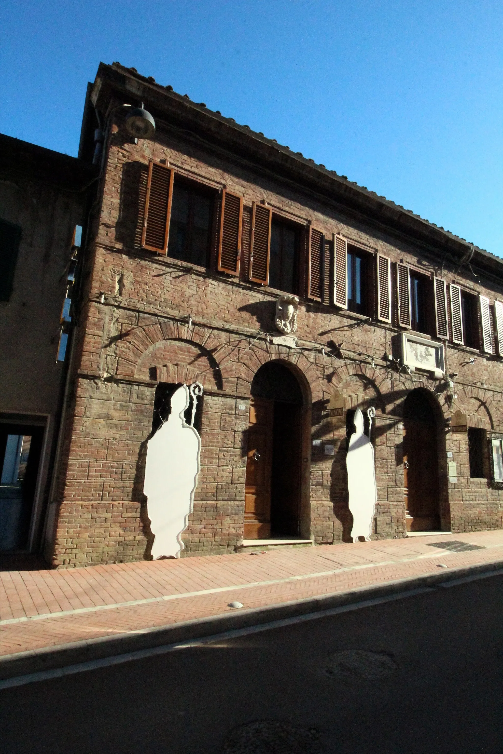Photo showing: Town Hall of Monteroni d’Arbia, Province of Siena, Tuscany, Italy