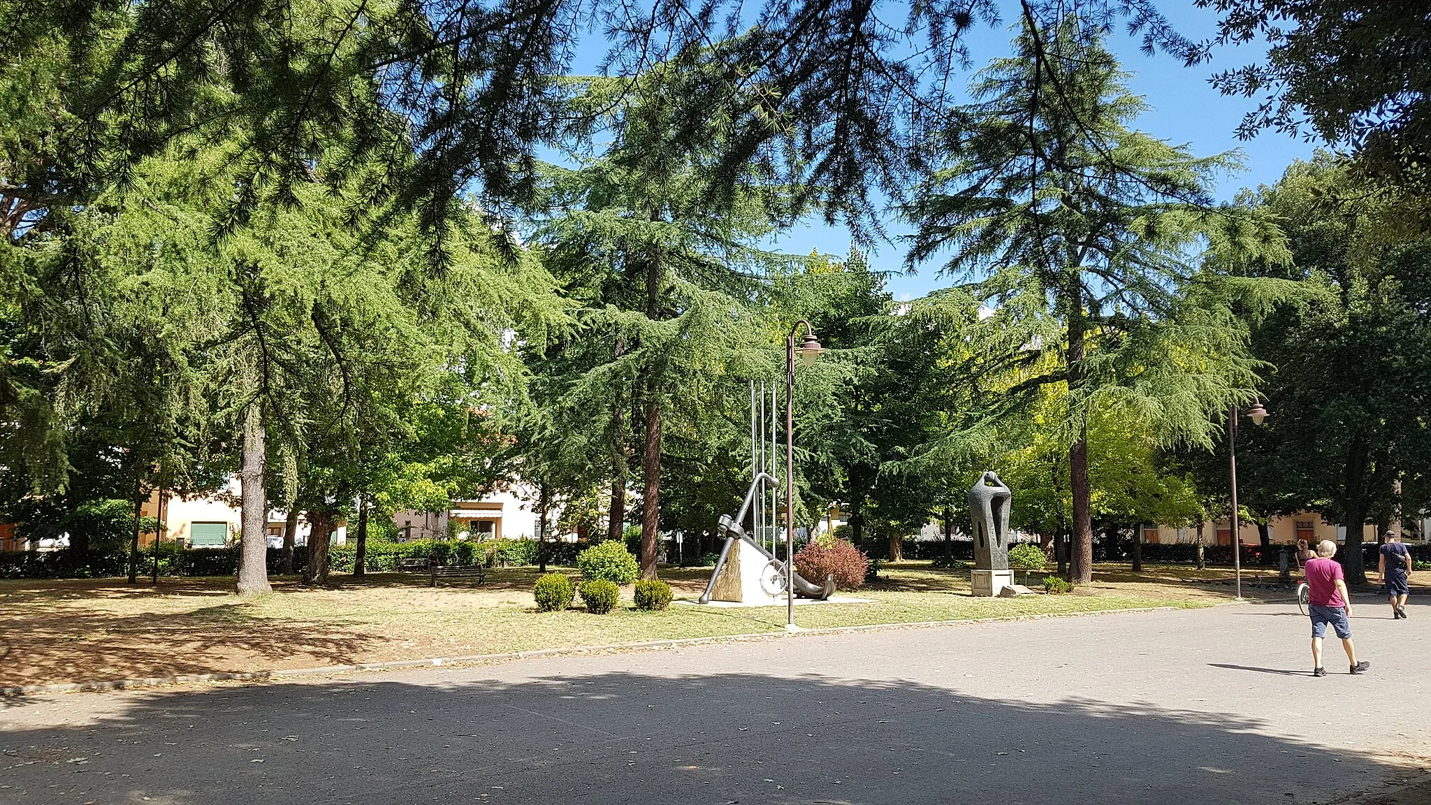 Photo showing: Giardini di Piazza della Repubblica (Montevarchi)