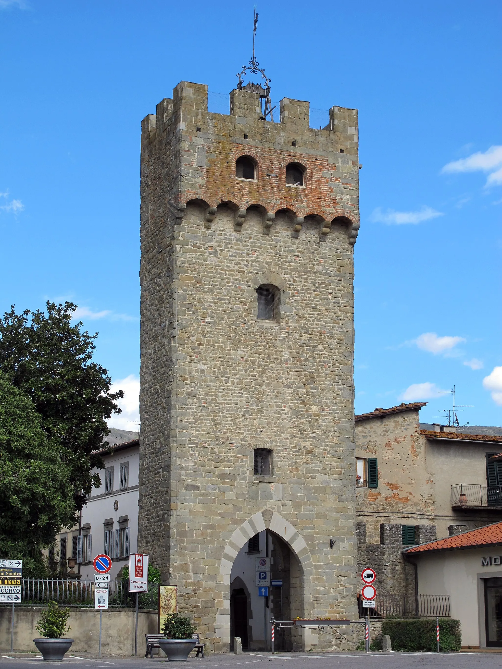 Photo showing: Castelfranco di Sopra