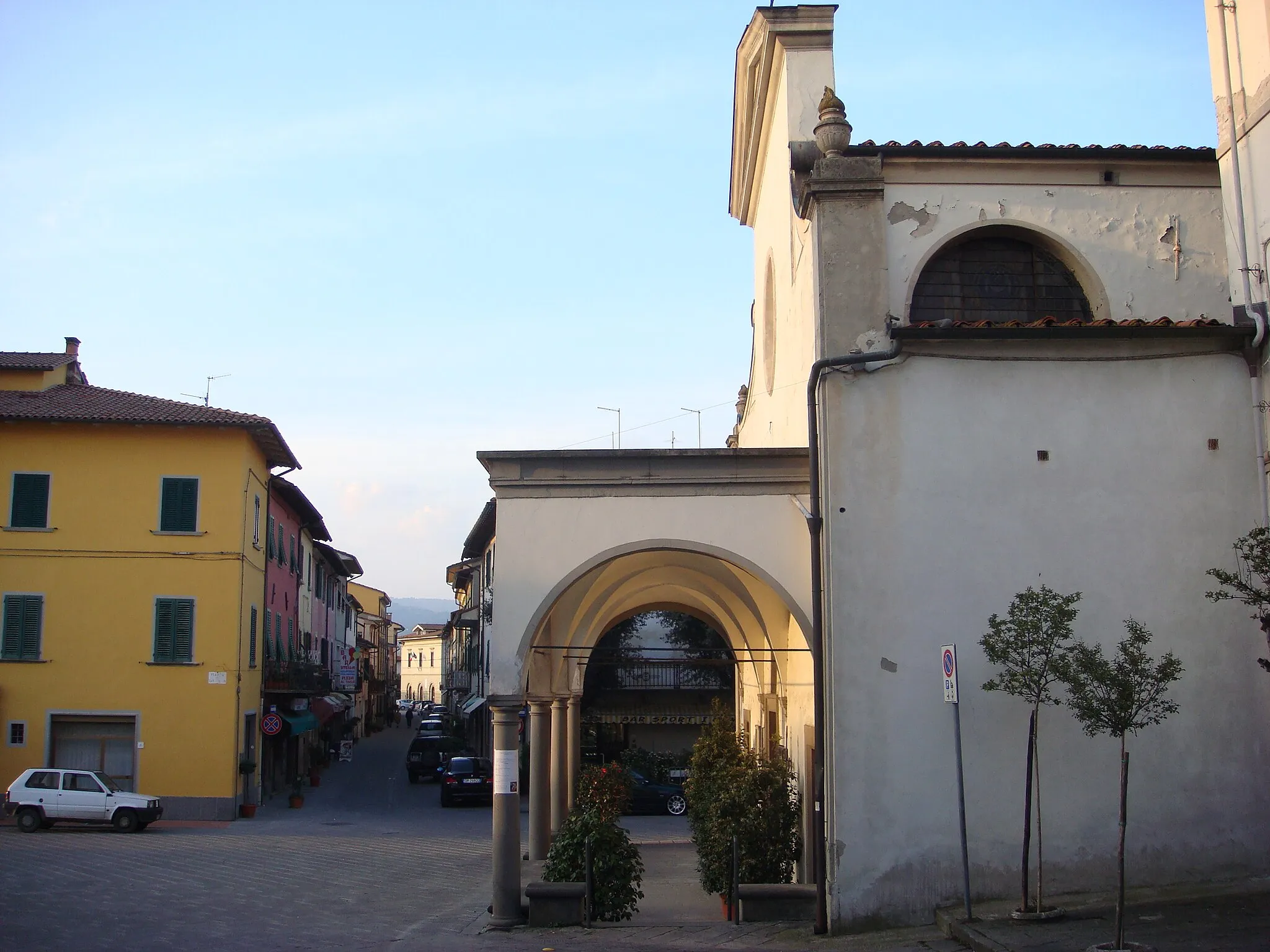 Photo showing: Via Matteotti a Ponte Buggianese (Provincia di Pistoia, Italia)