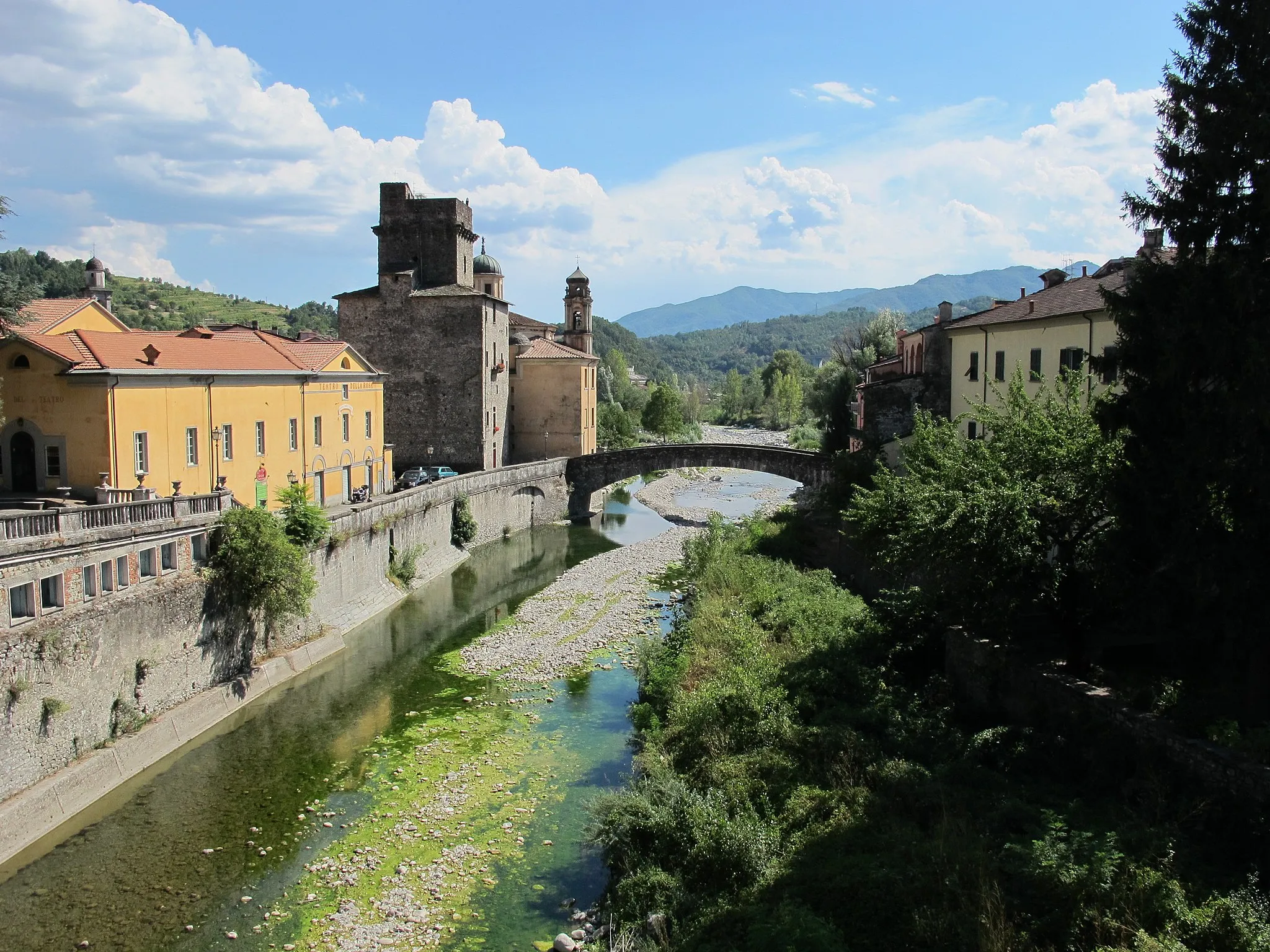 Photo showing: Pontremoli, lungomagra