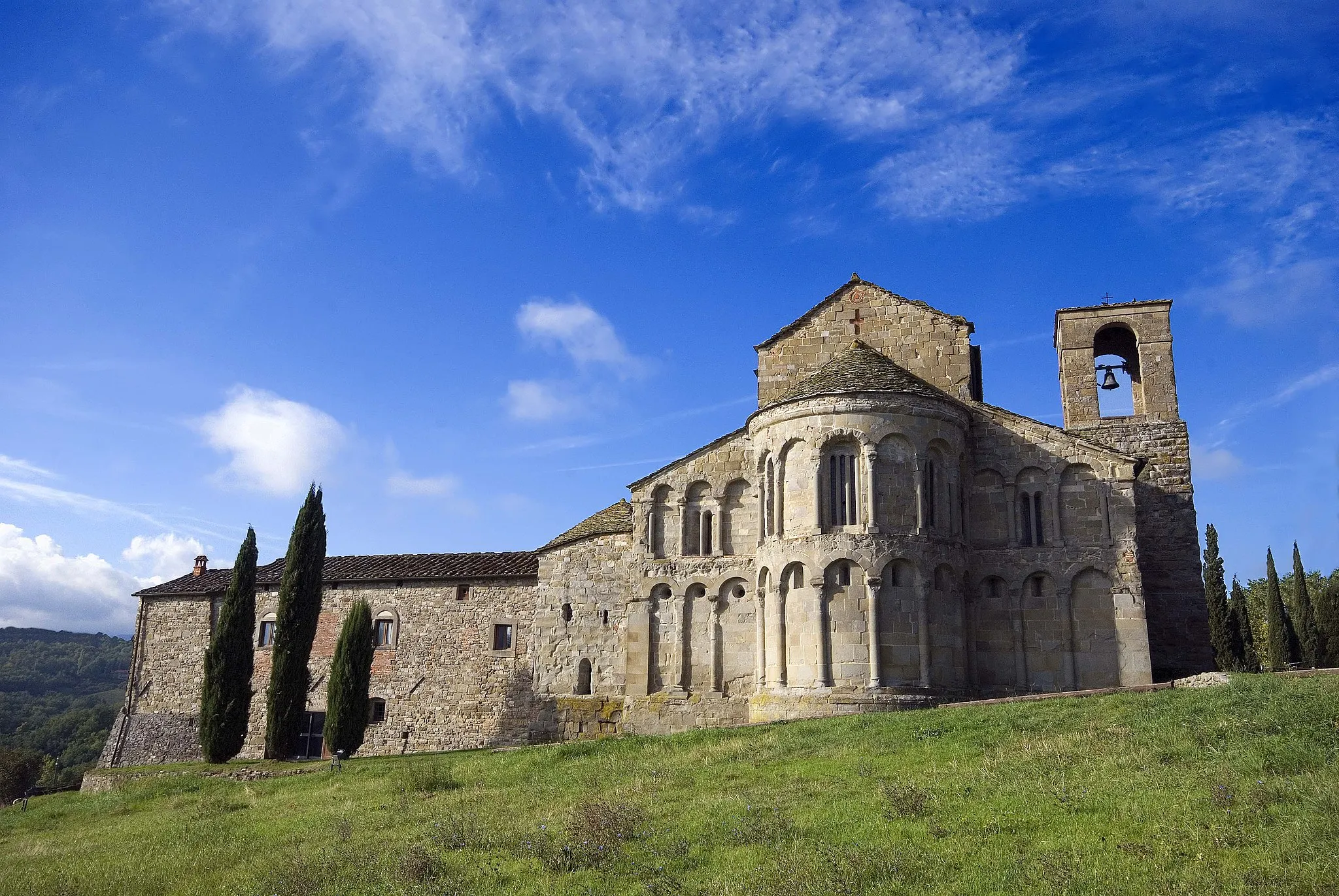 Photo showing: Pieve di San Pietro a Romena