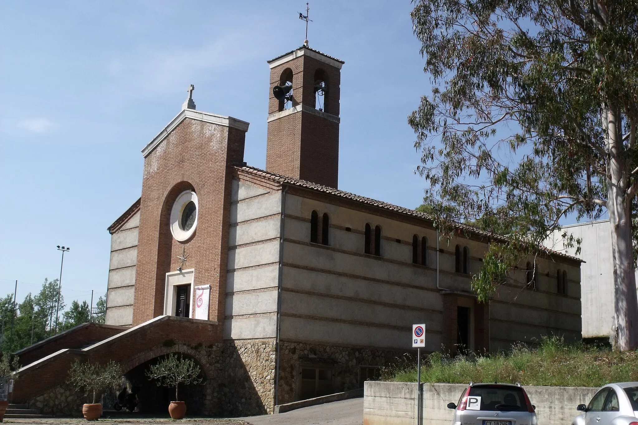 Photo showing: Church Chiesa dei Santi Barbera e Paolo in Ribolla, hamlet of Roccastrada, Province of Grosseto, Maremma Area, Tuscany, Italy