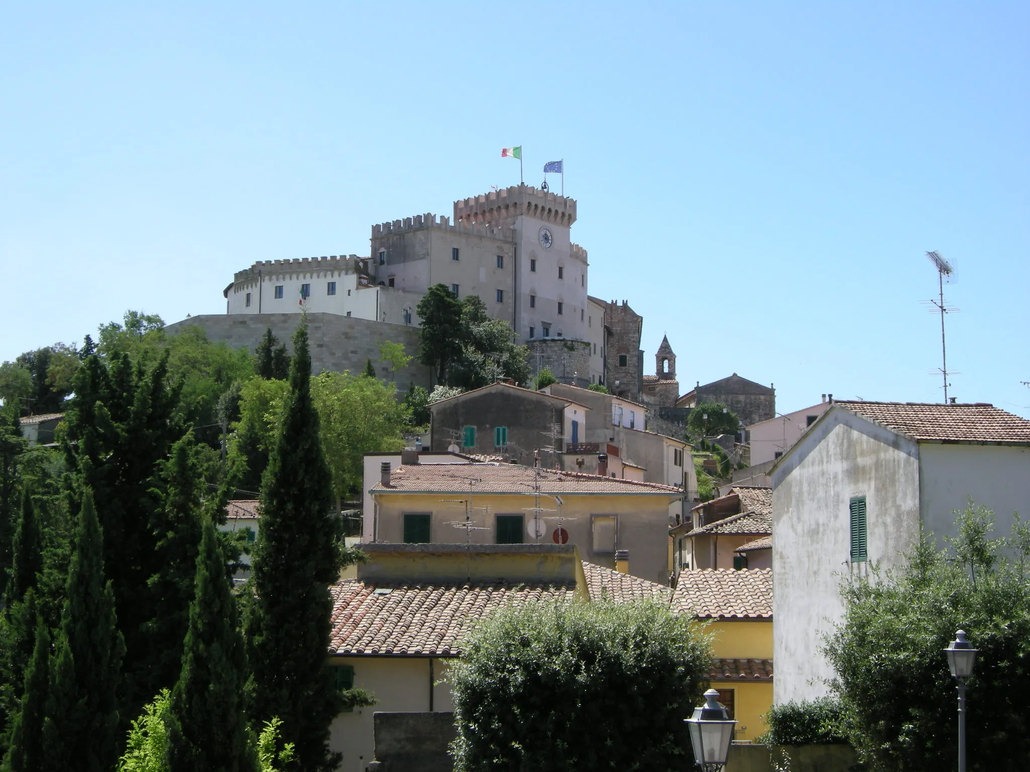 Photo showing: Castello di rosignano marittimo