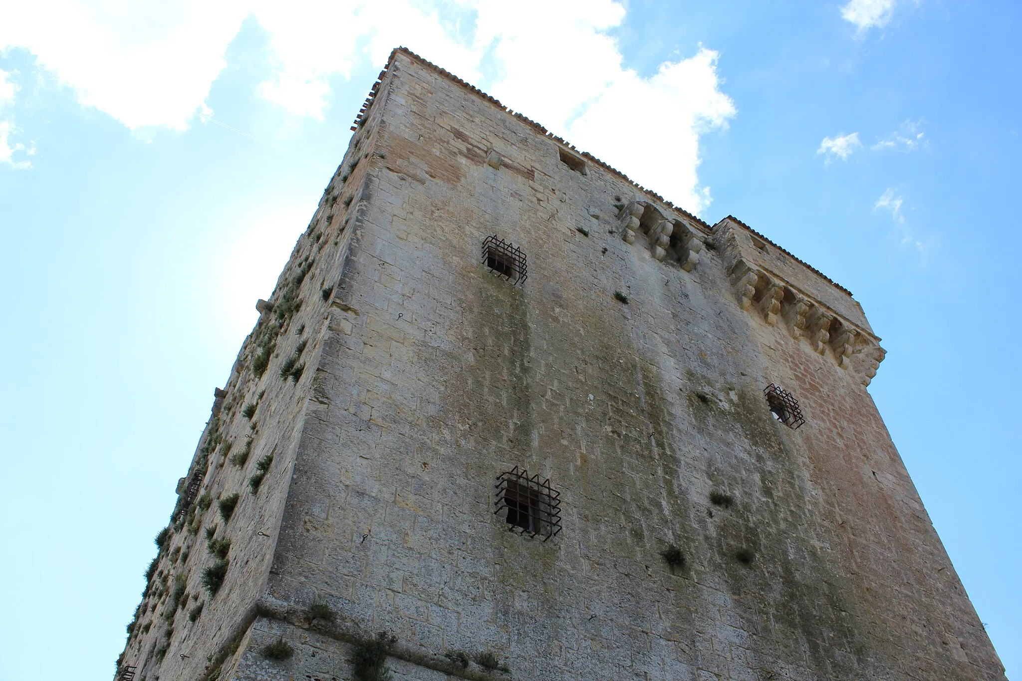 Photo showing: View of the Castle Castello di Sarteano in Sarteano, Province of Siena, Tuscany, Italy