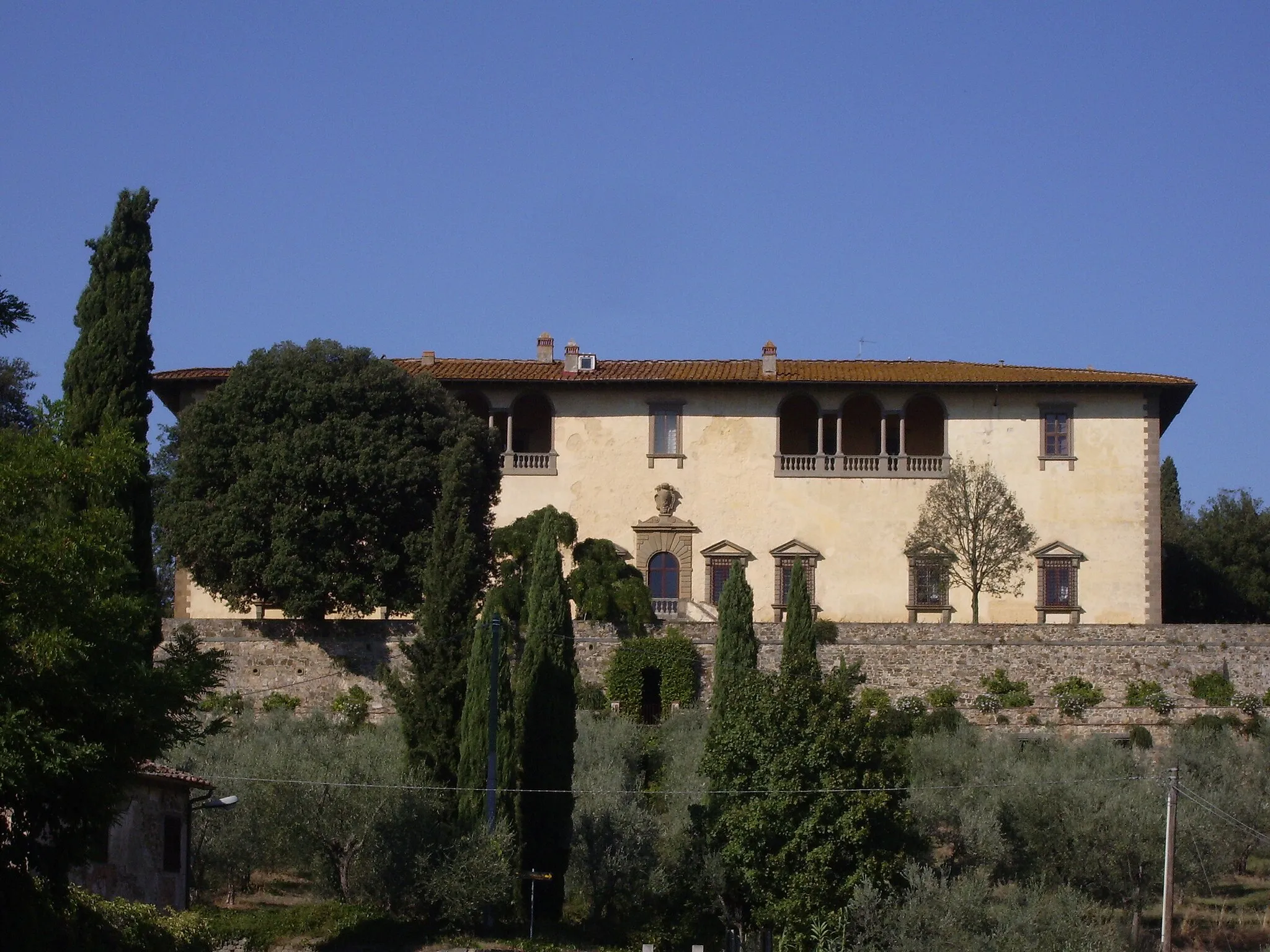 Photo showing: Villa dei Collazzi sulla strada che da San Casciano in val di pesa porta a firenze I Collazzi