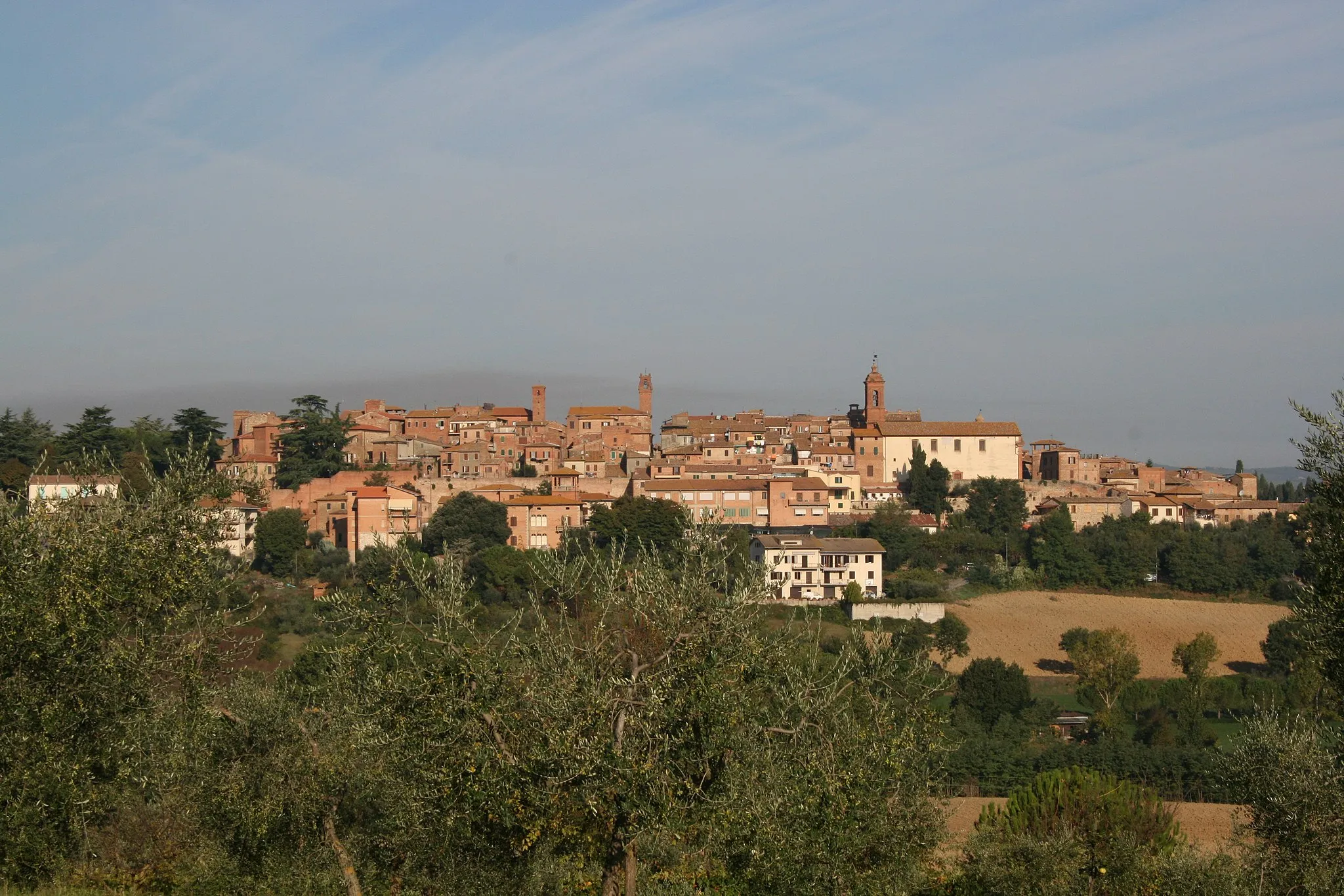 Photo showing: The old town of Torrita di Siena