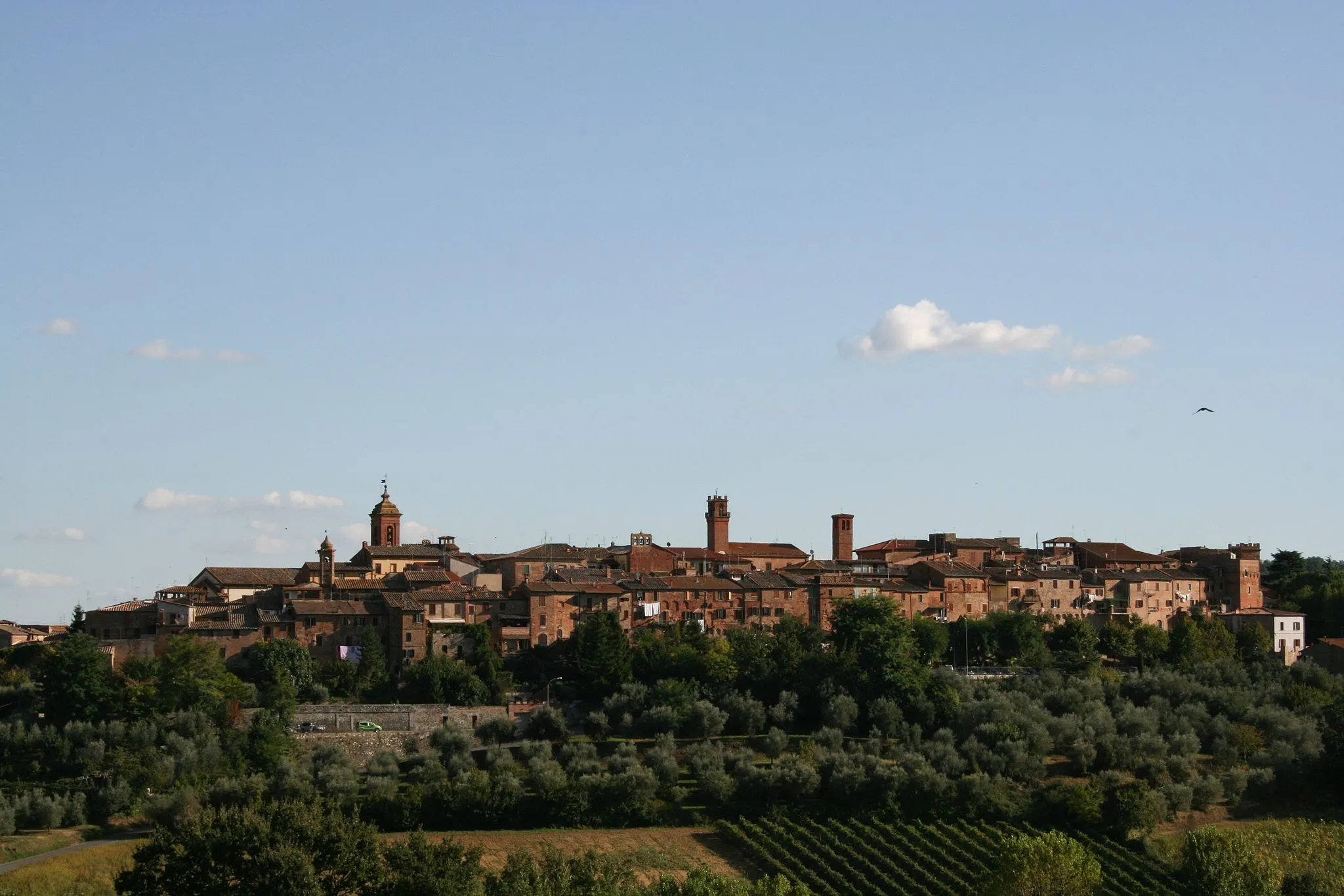 Photo showing: The old town view from the northern hill.