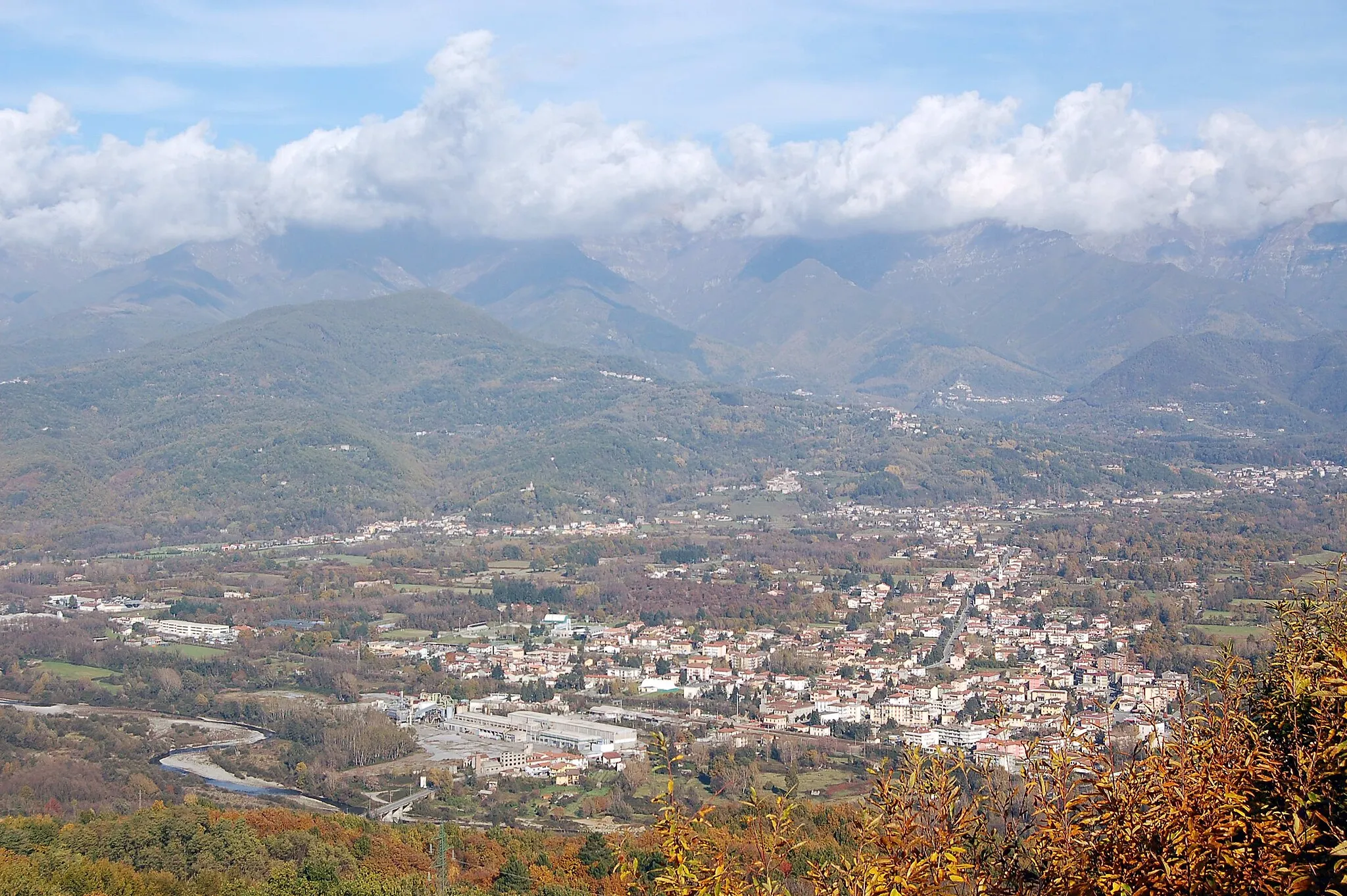 Photo showing: General view of Villafranca in Lunigiana, province of Massa-Carrara, Tuscany, Italy