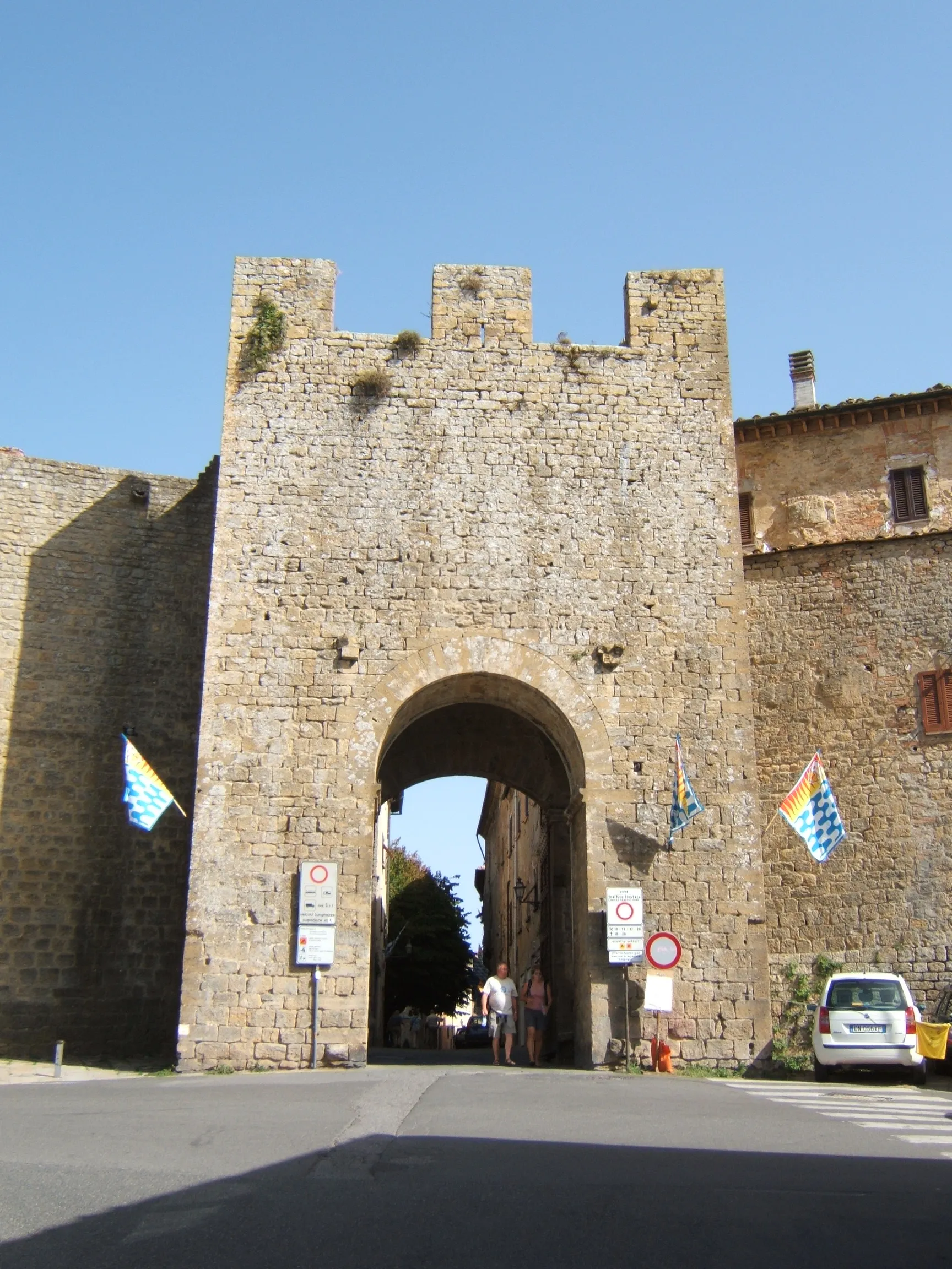 Photo showing: Porta di S.Stefano a Volterra