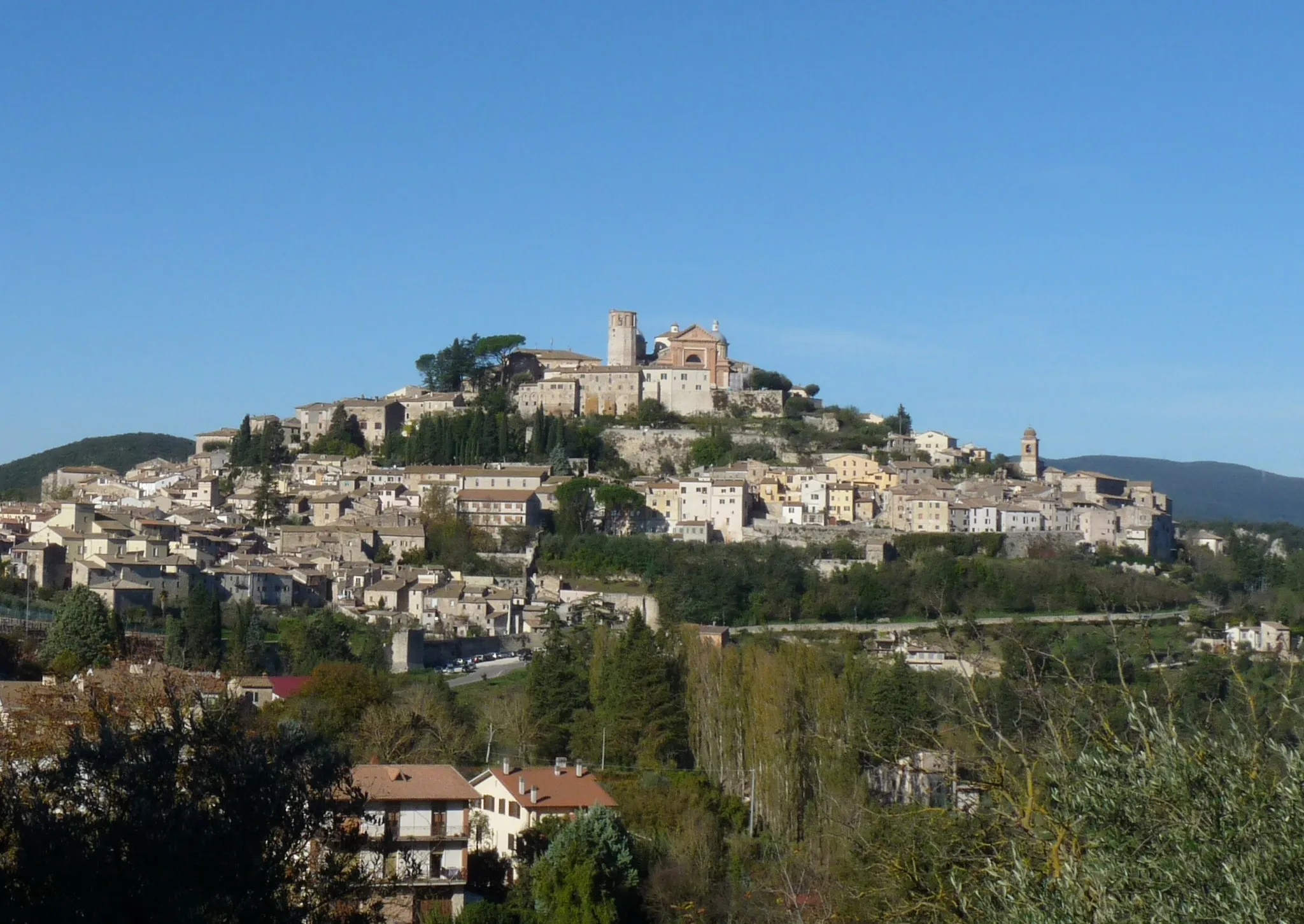 Photo showing: Panorama di Amelia (Umbria)