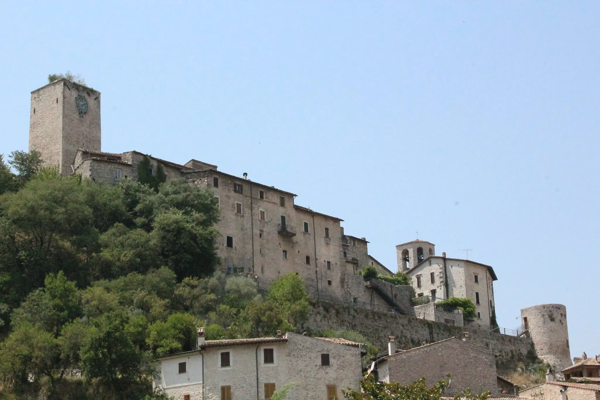Photo showing: Panorama of Arrone, Valnerina, Province of Terni, Umbria, Italy