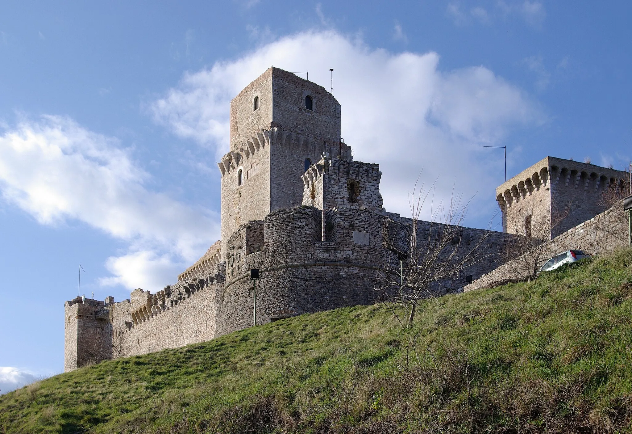 Photo showing: Assisi, Rocca Maggiore