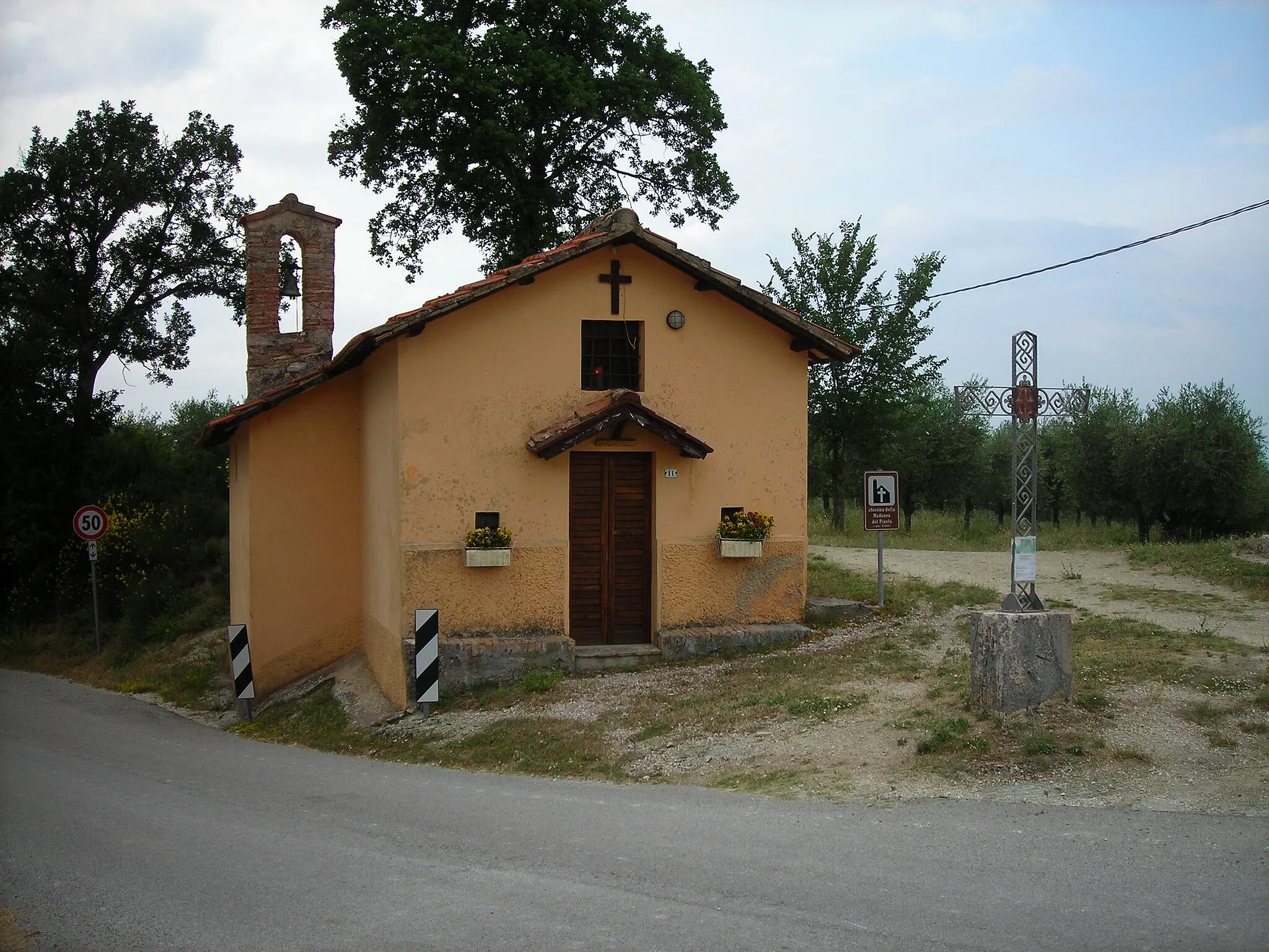 Photo showing: Small church of Madonna del Pianto, San Felice, Bastardo, Giano dell'Umbria, Perugia, Umbria, italy