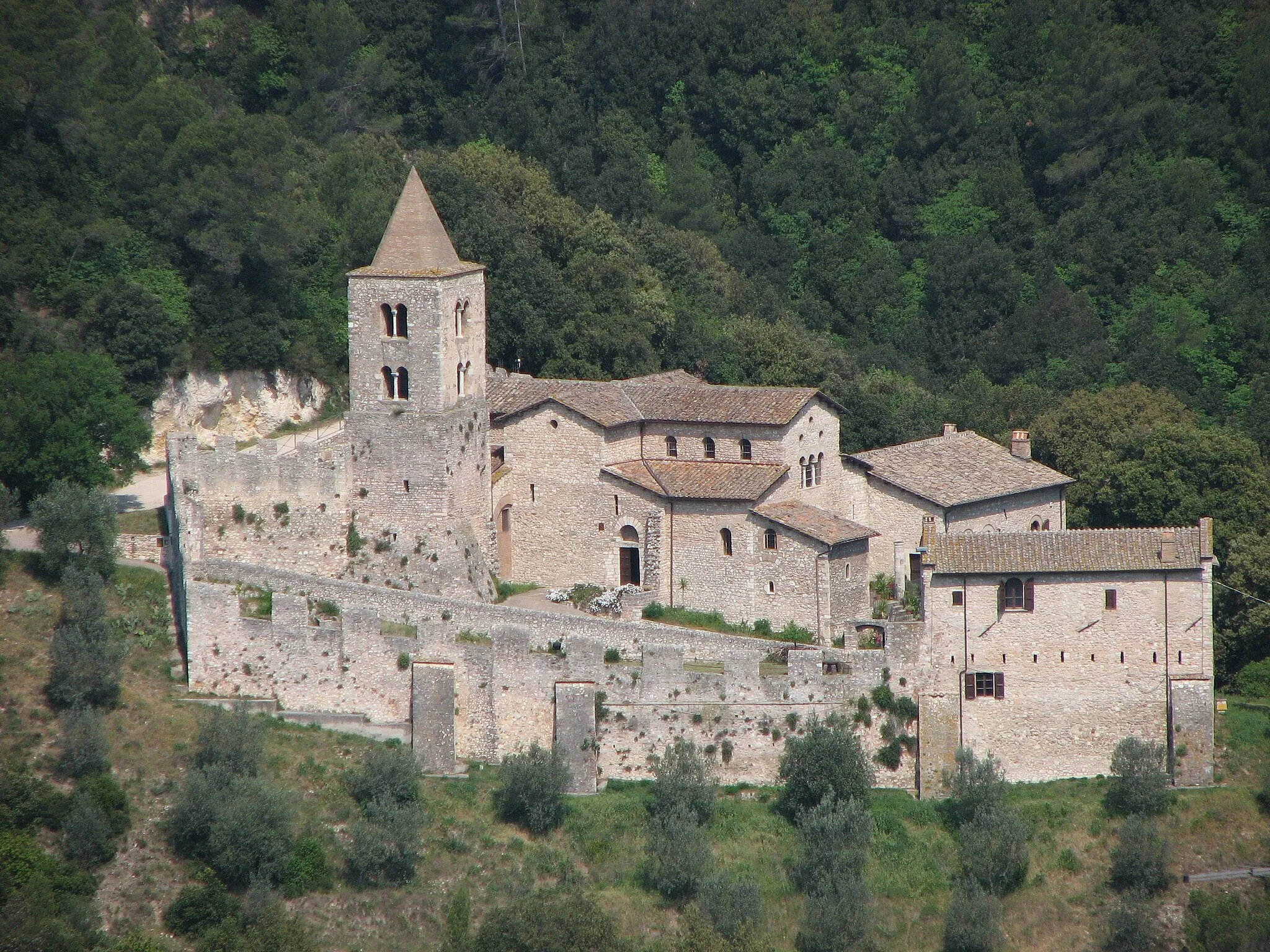 Photo showing: Abbazia San Cassiano Narni
