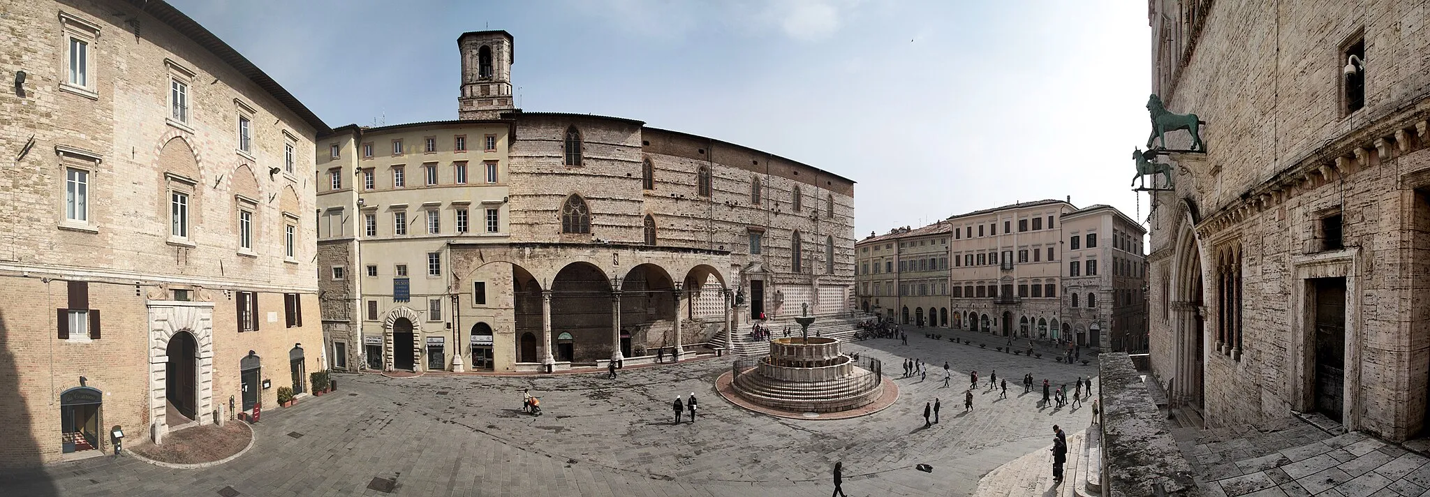 Photo showing: Panorama of Perugia, Italy