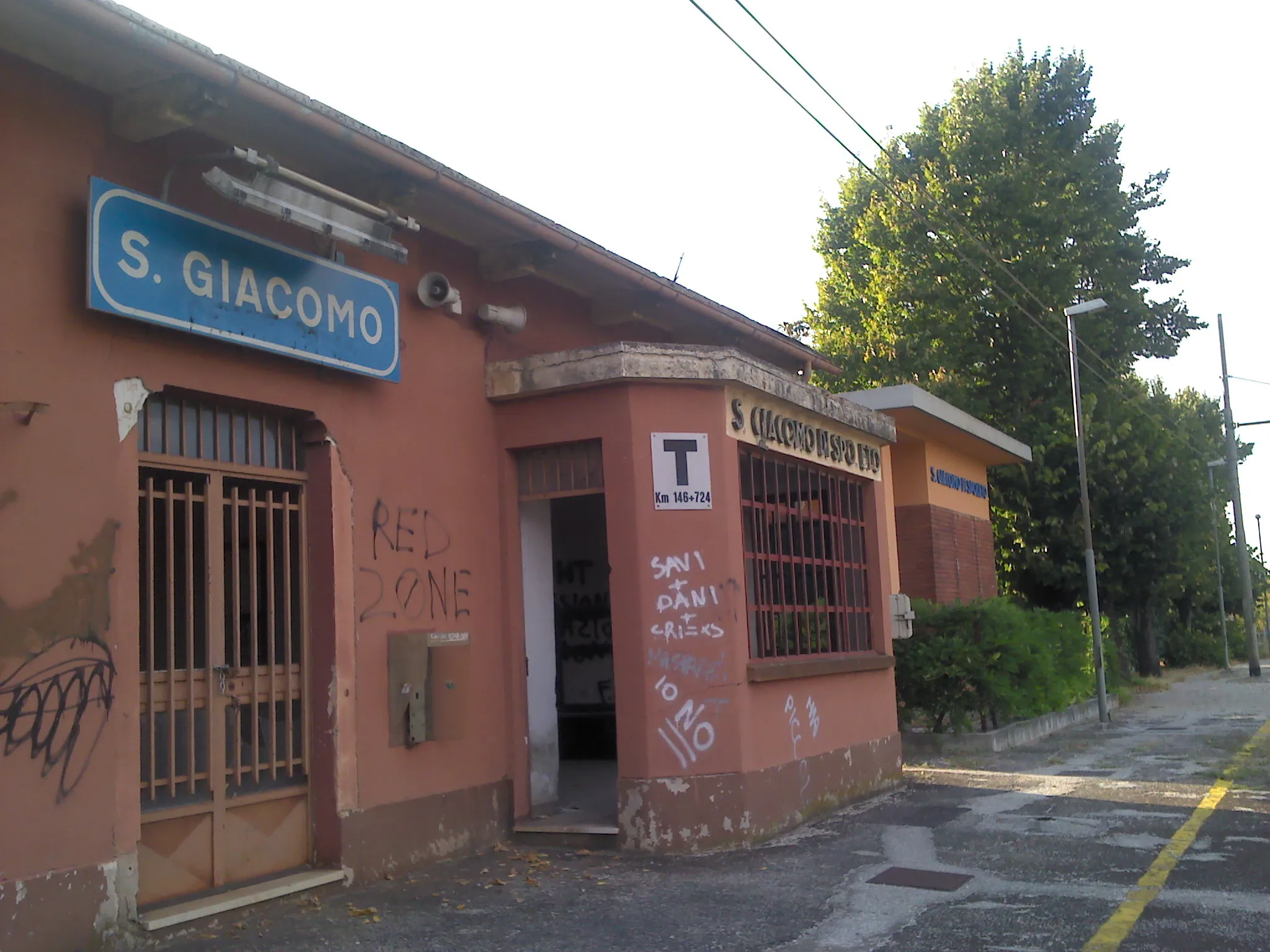 Photo showing: Stazione di San Giacomo di Spoleto