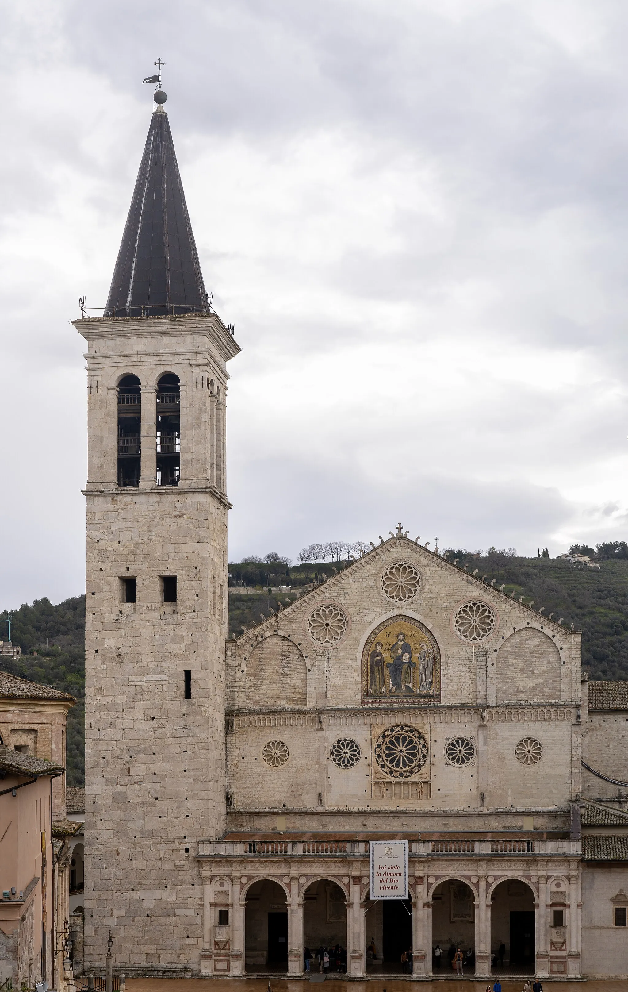 Photo showing: Duomo (Spoleto) - Facade