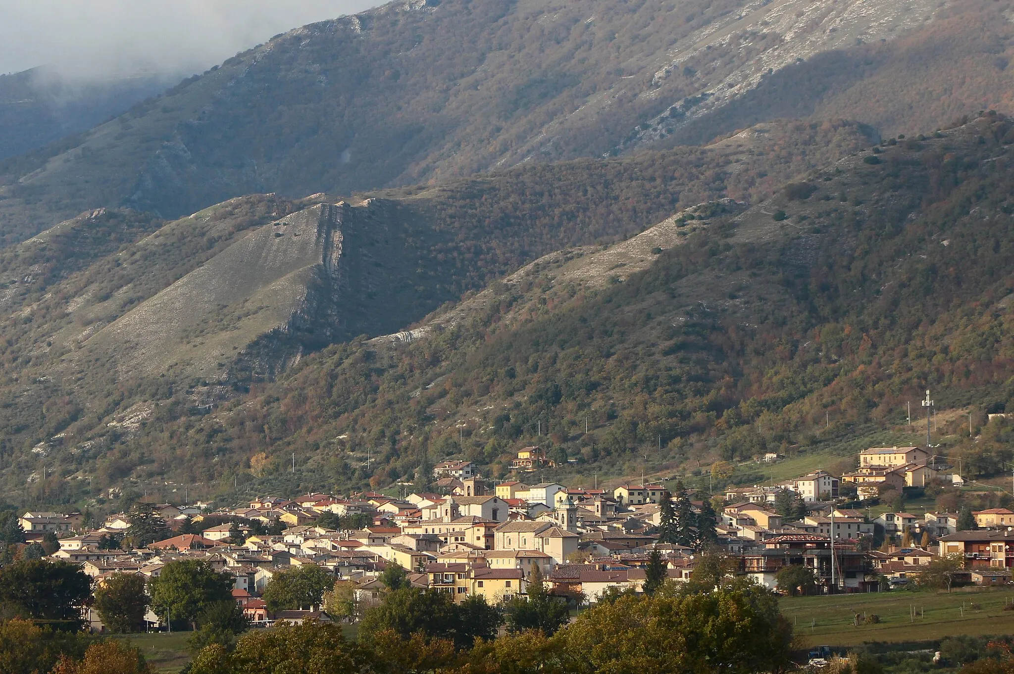 Photo showing: Panorama of Sigillo, Province of Perugia, Umbria, Italy