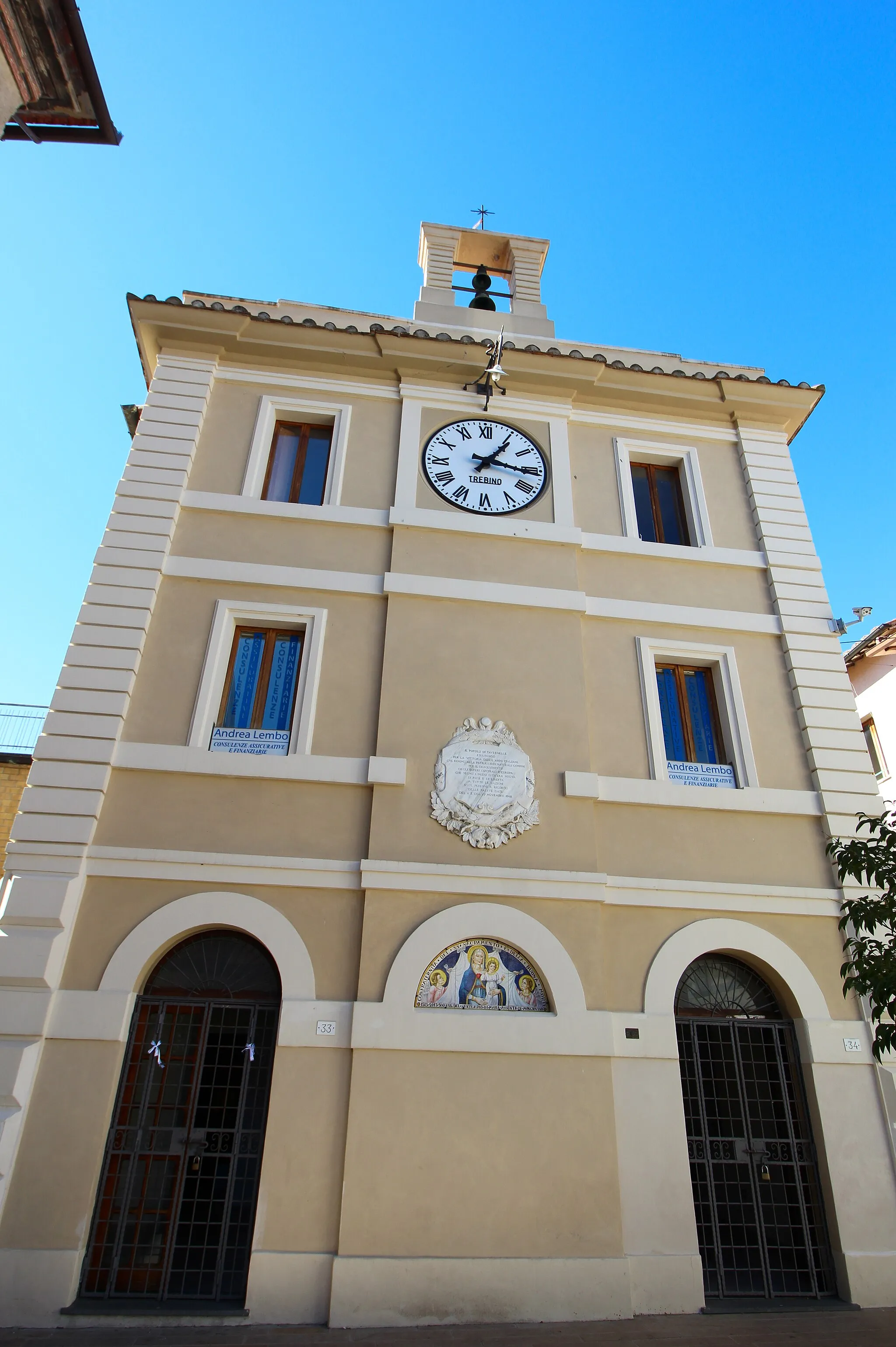 Photo showing: Palace Palazzo dell'Orologio, Tavernelle, hamlet of Panicale, Province of Perugia, Umbria, Italy