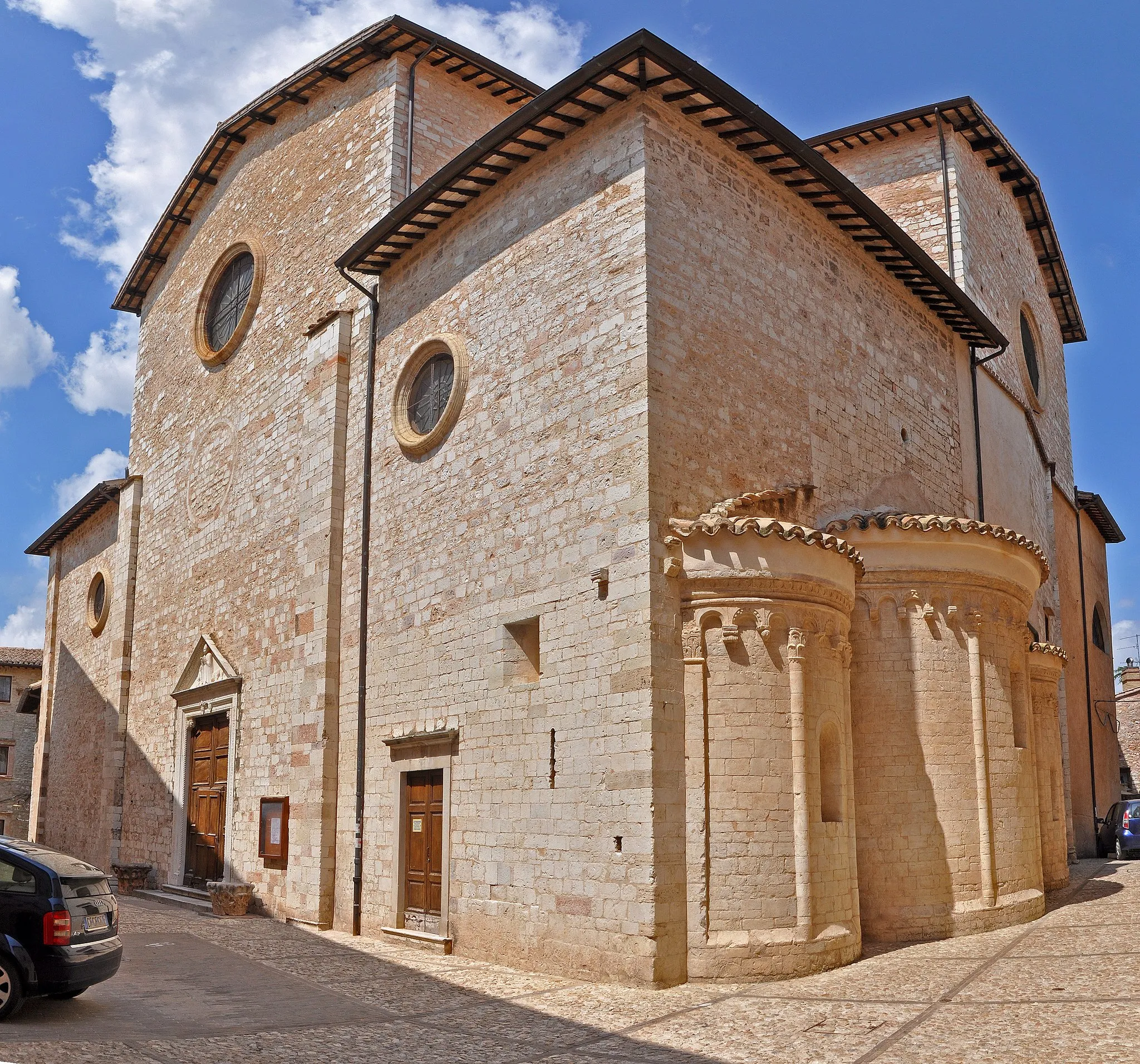 Photo showing: Duomo di Sant'Emiliano a Trevi (PG) - agosto 2016