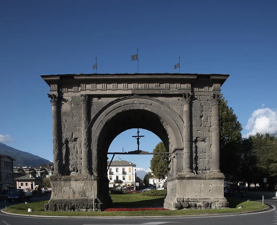Photo showing: Arco d'Augusto, Aosta