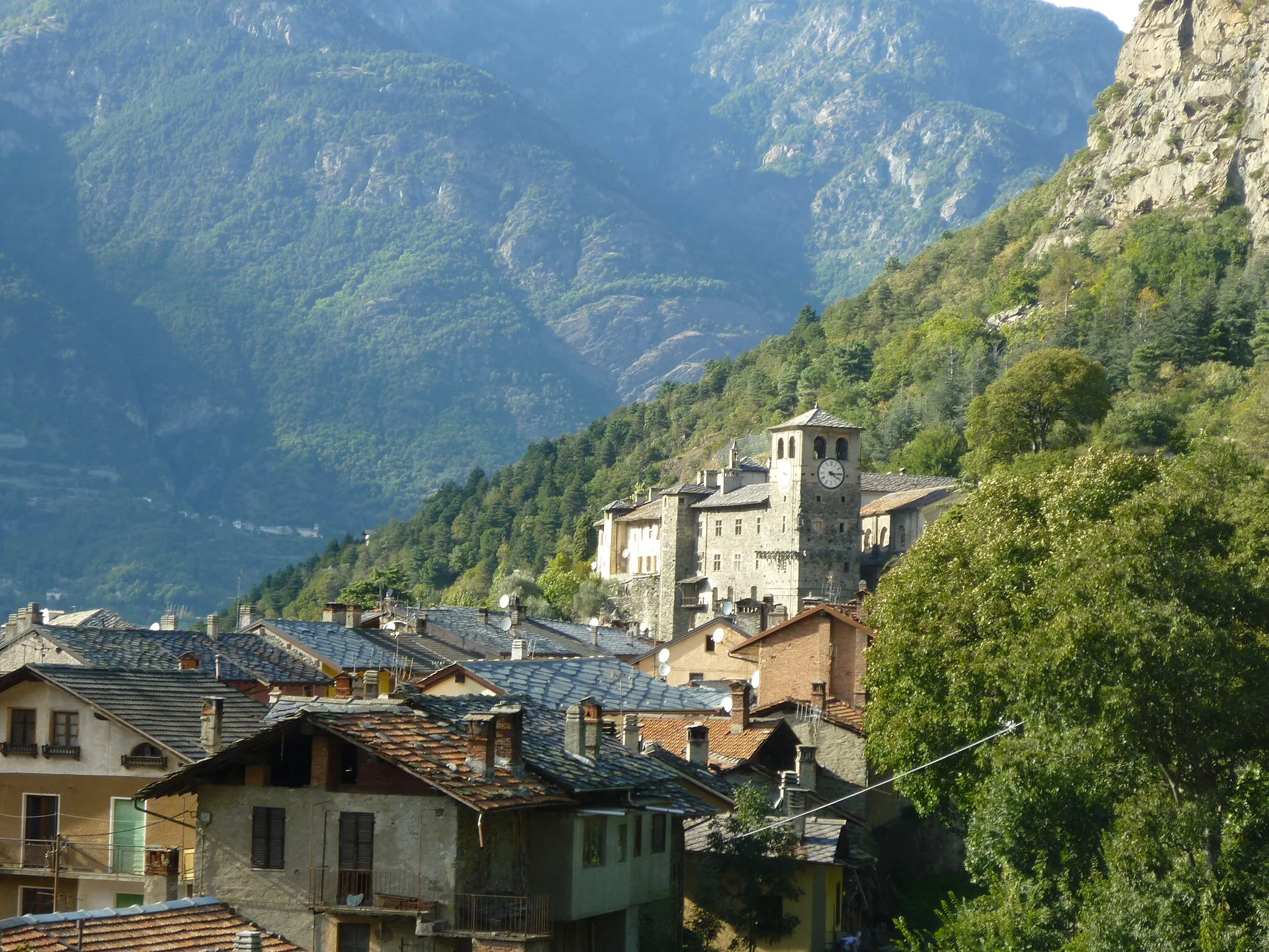 Photo showing: La prévôté de Saint-Gilles à Verrès (Vallée d'Aoste - Italie)