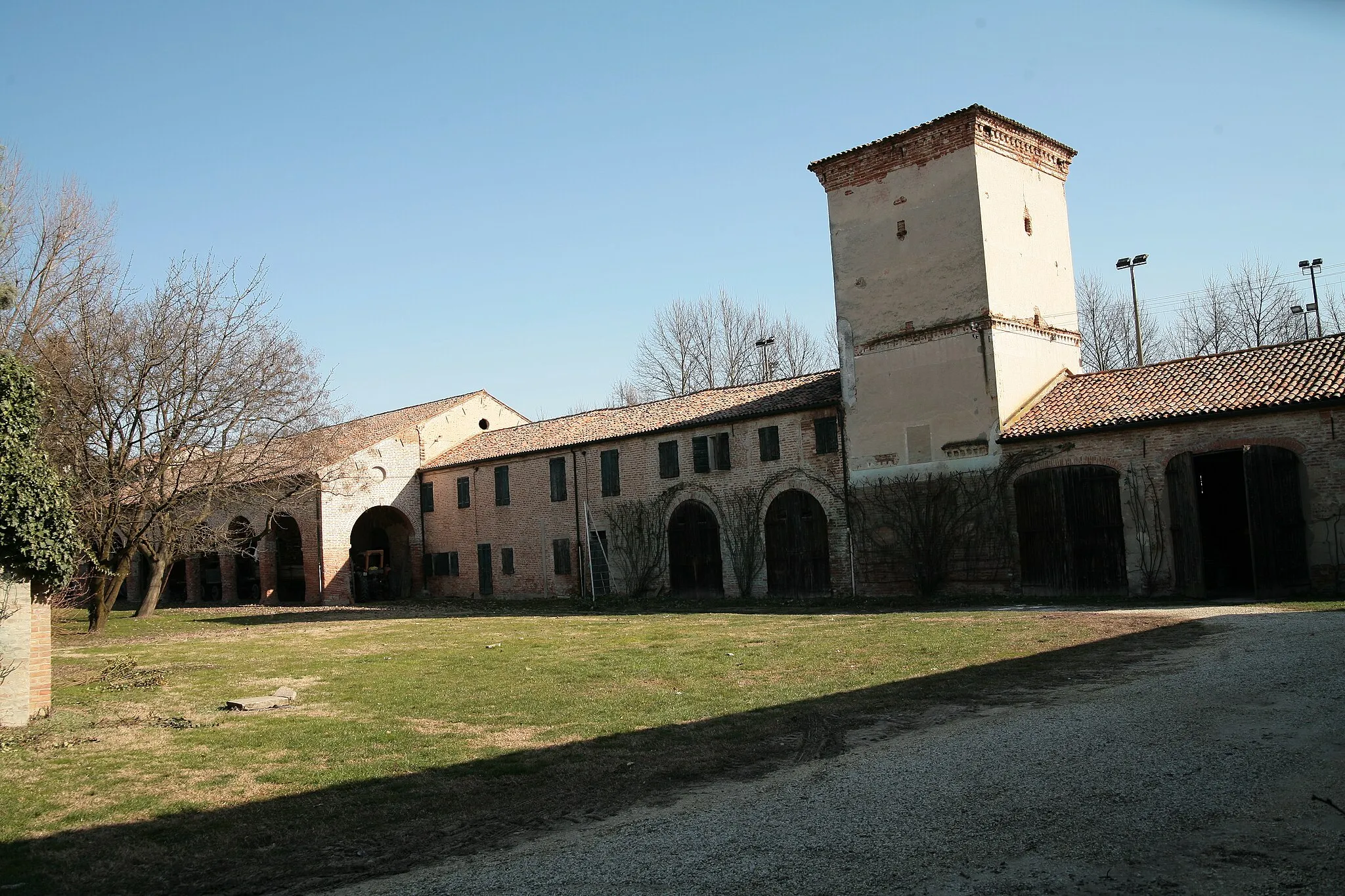 Photo showing: Stalle di villa Widmann