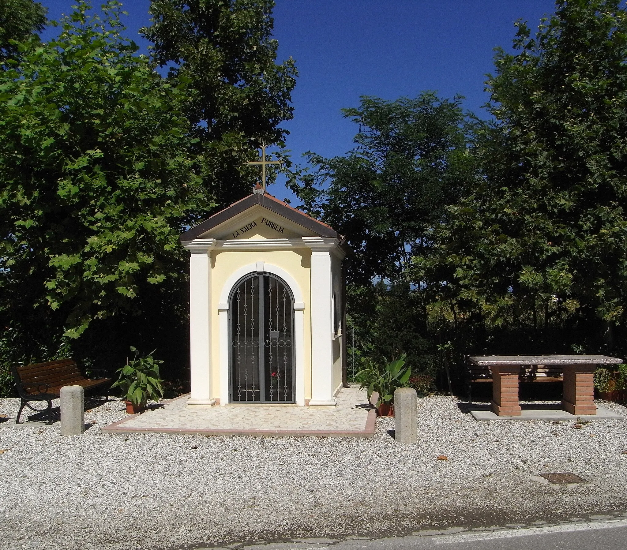 Photo showing: Capitello Sacra Famiglia Malspinoso Camisano Vicentino