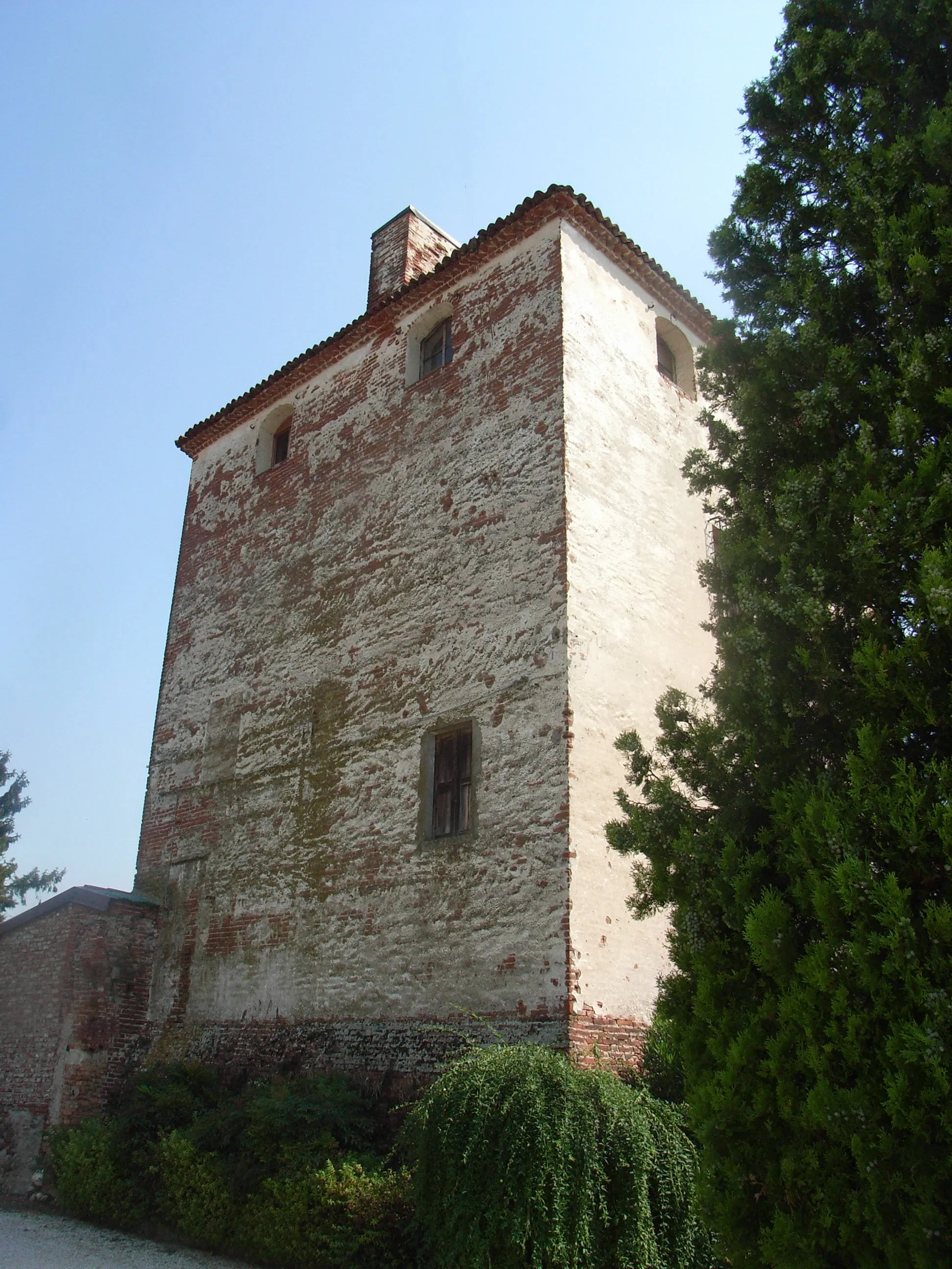 Photo showing: Torrione duecentesco di Rampazzo, Camisano Vicentino.