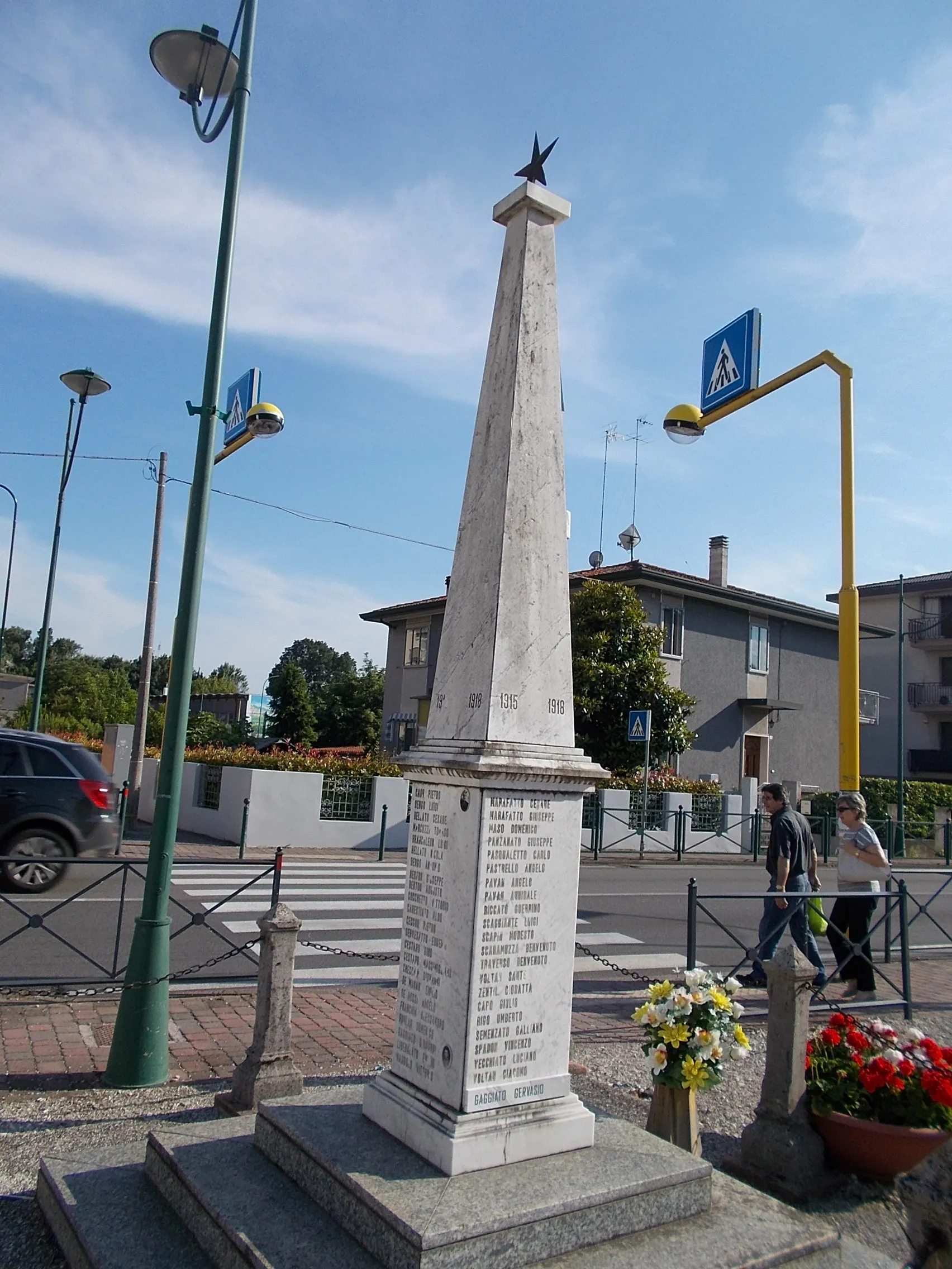 Photo showing: Velence - Campalto - világháborús emlékmű