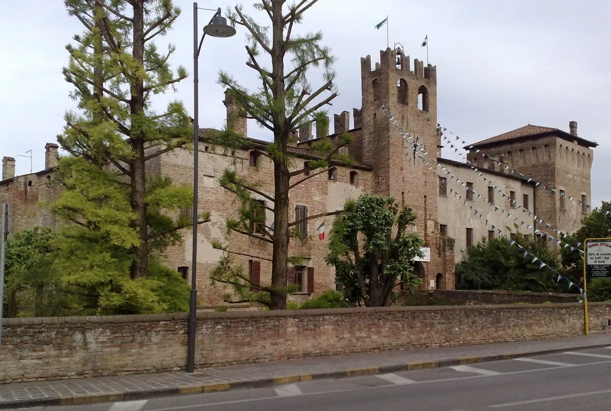 Photo showing: Medieval Castle in Sanguinetto - Verona - Italy