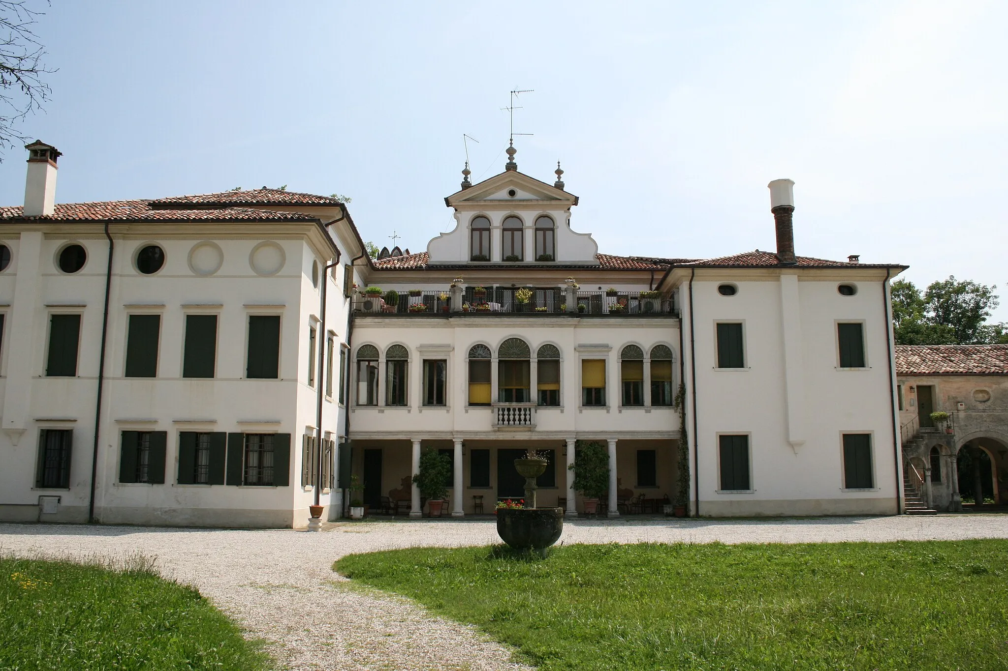 Photo showing: Dosson, frazione del comune di Casier, provincia di Treviso: Villa de Reali, esterno.